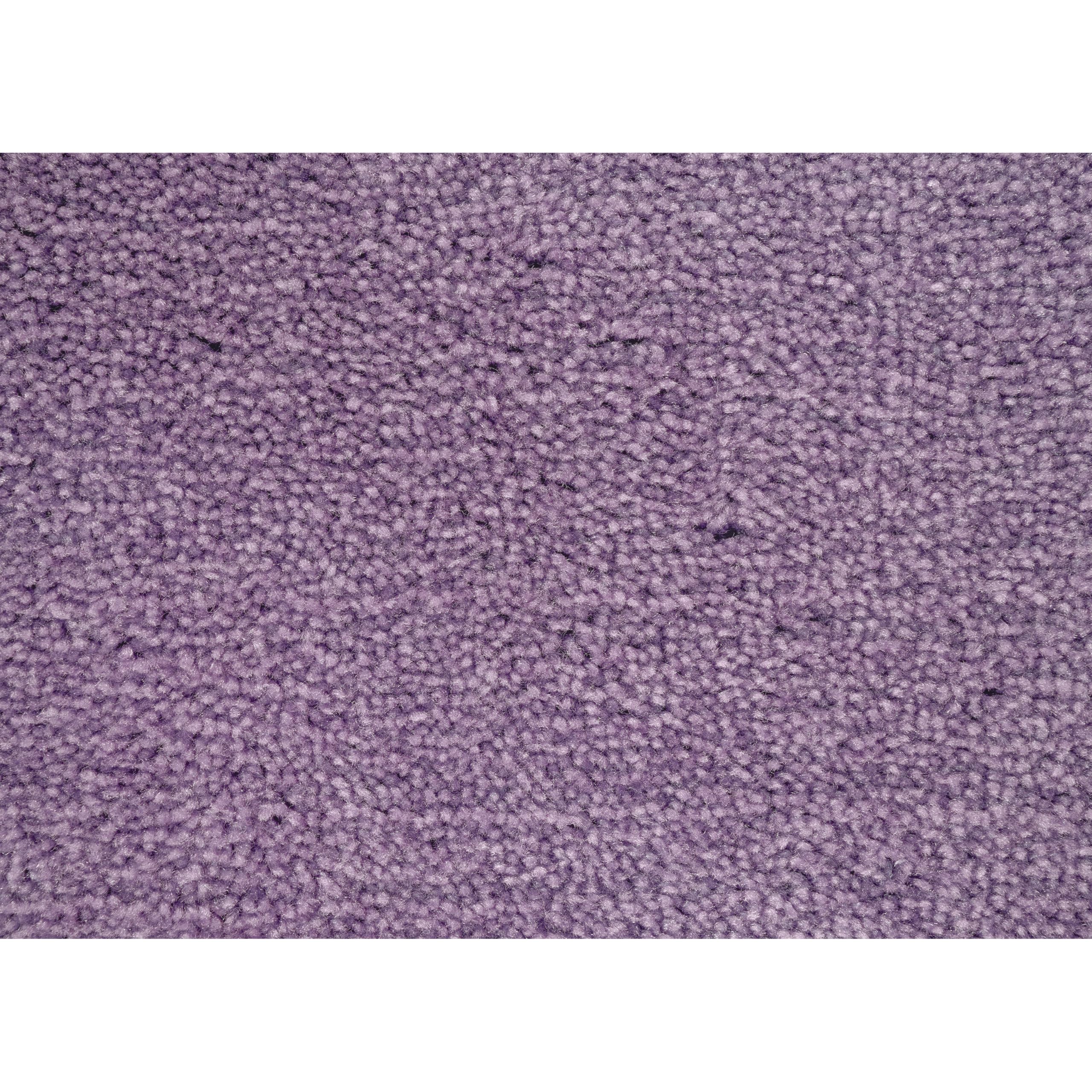 Garland Rug Traditional Nylon Washable Purple 2 Bath Rugs (21 X 34, 22 X 60) - Soft, Absorbent, And Stylish For Your Bat