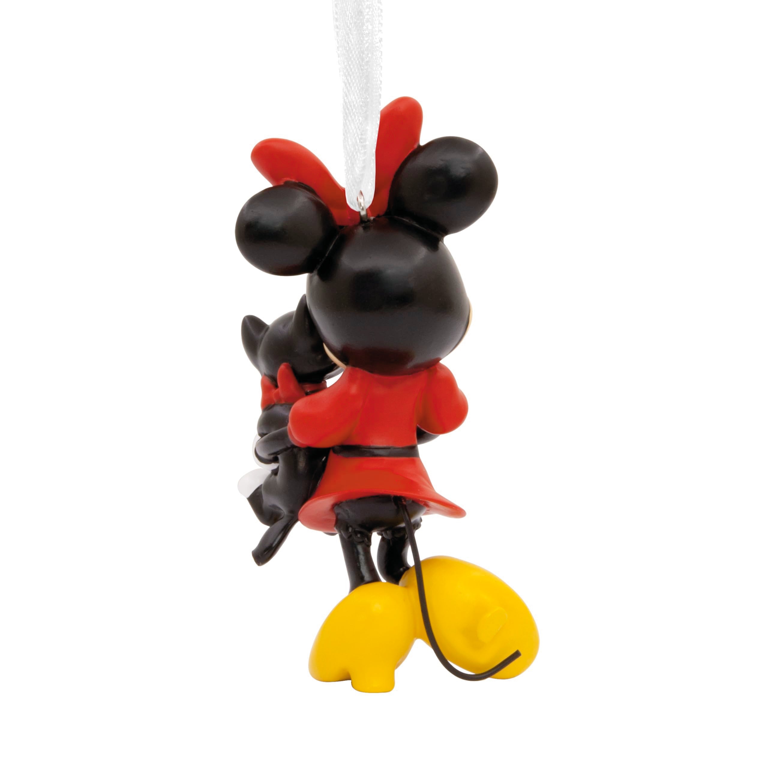Hallmark Disney Minnie Mouse Holding Kitten Christmas Ornament