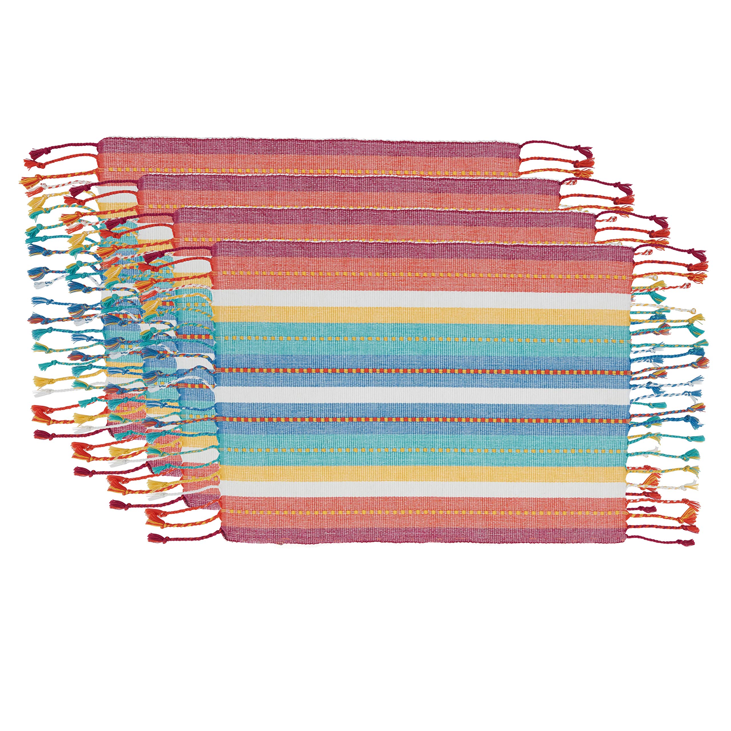 Striped Dobby Placemats (Set Of 4)