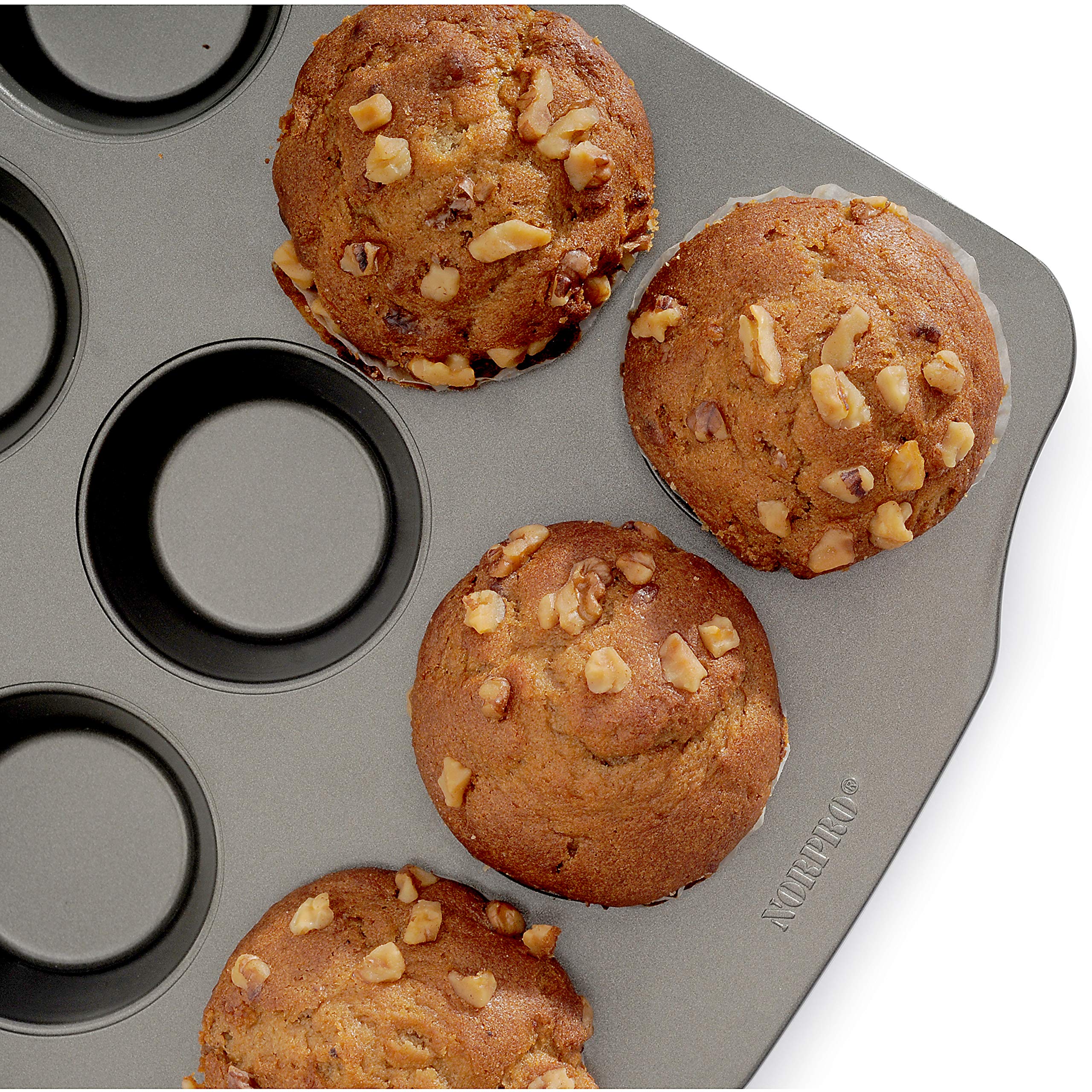 Norpro, 1 Ea 12 Muffin Pan, Shown
