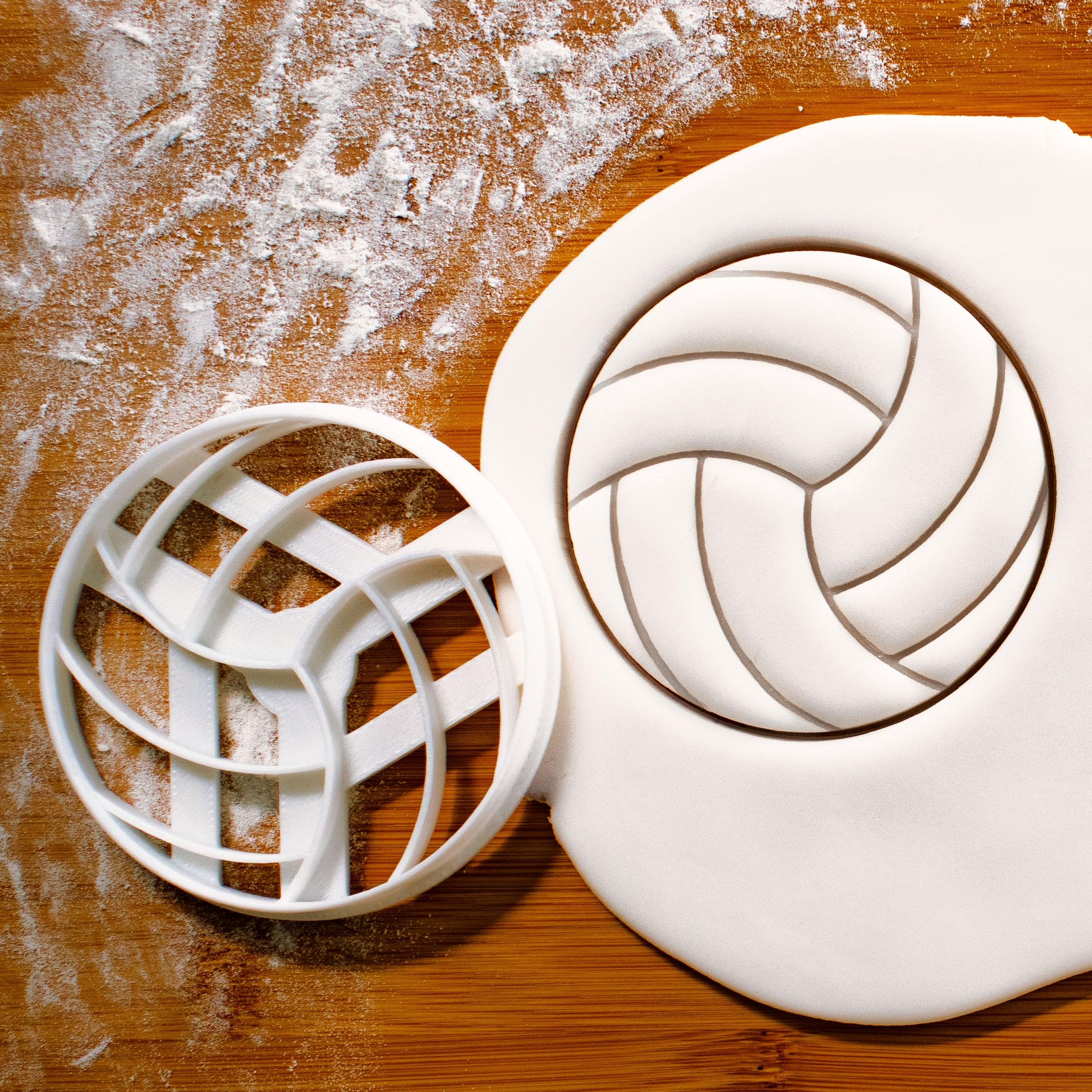 Volleyball Cookie Cutter, 1 Piece - Bakerlogy