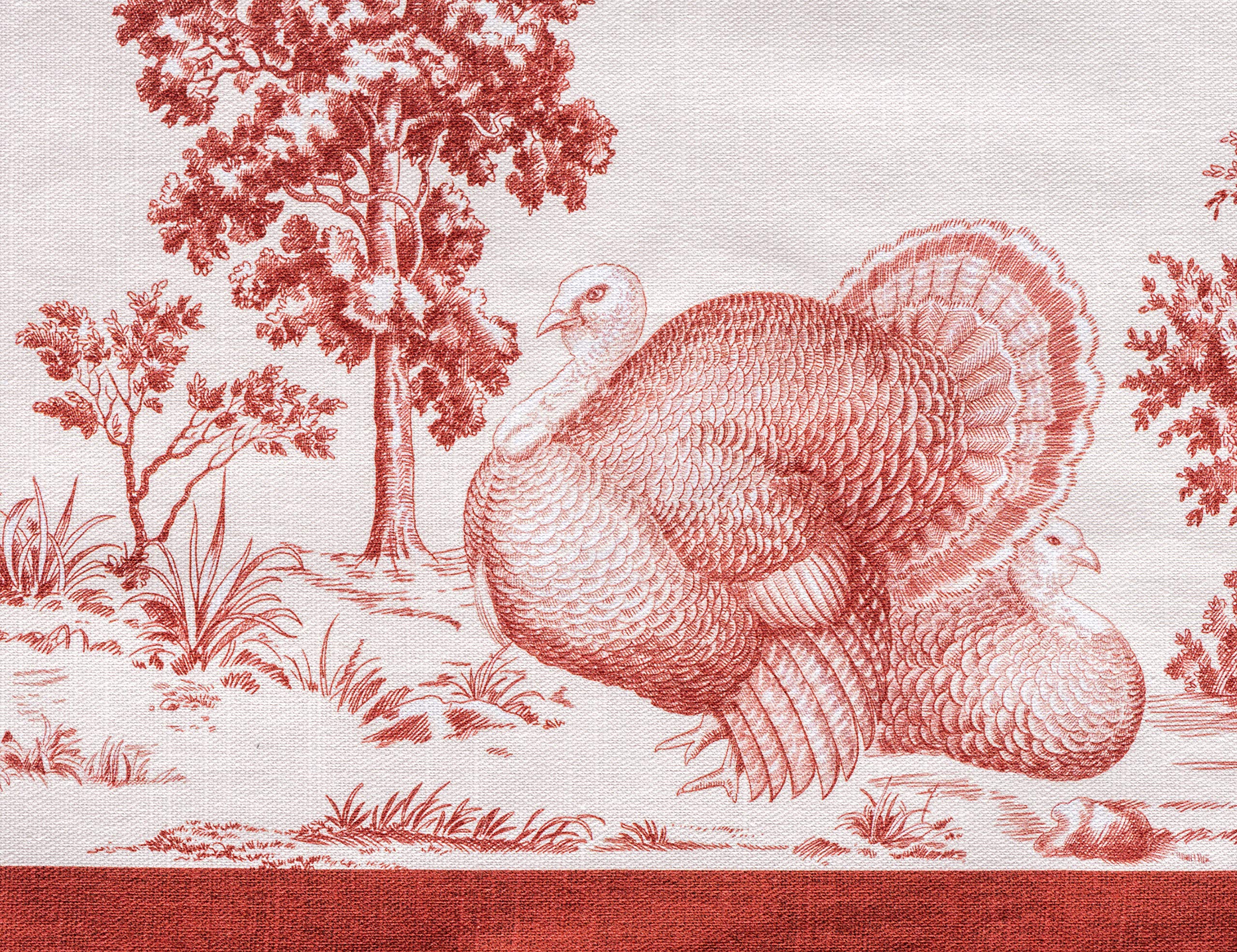 Maison D' Hermine Placemats 100% Cottonset Of 4 Dinner Placemat, Decorative Washable Cloth Placemat, Dining, Buffet Parties & Ca