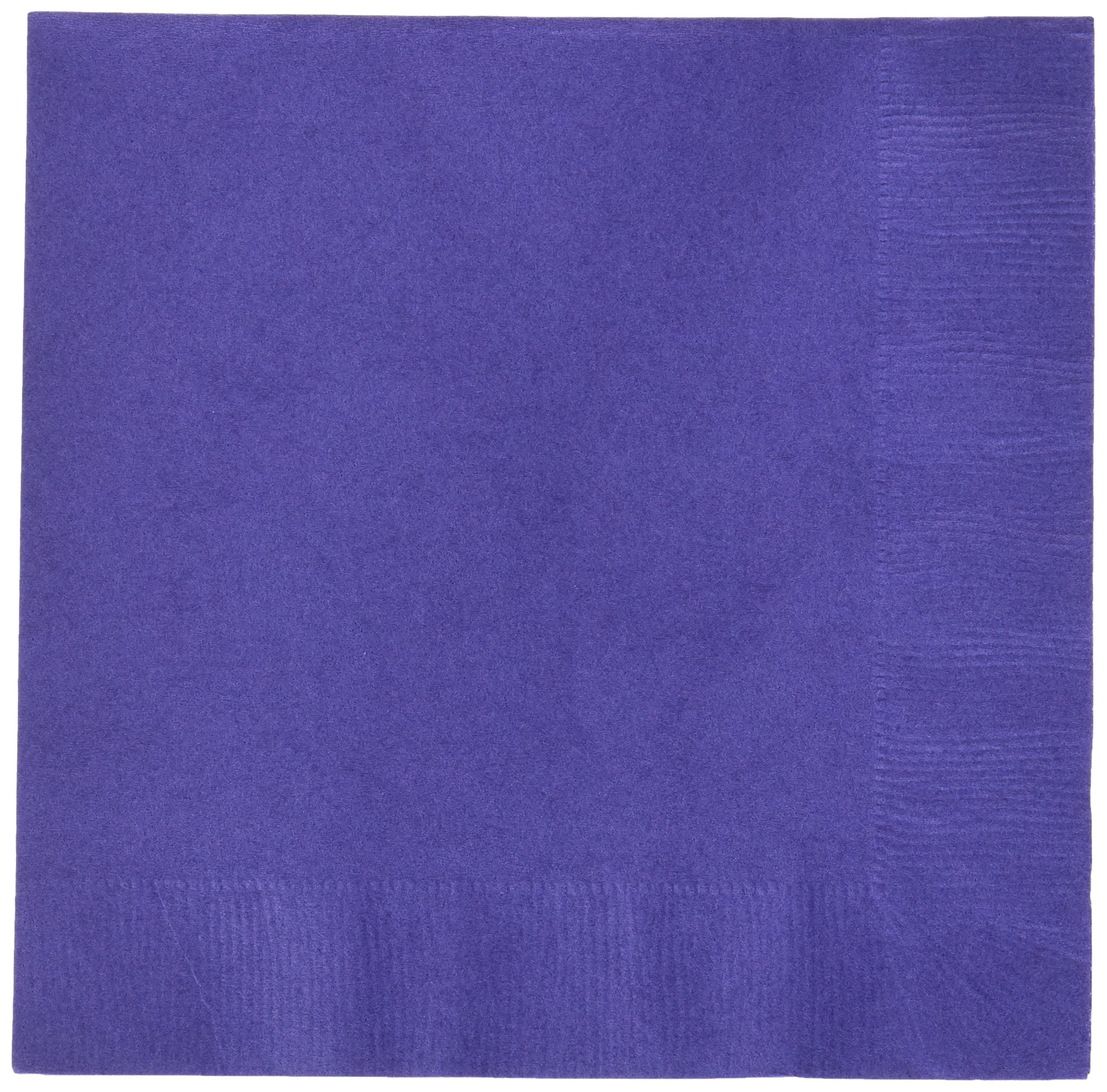 Creative Converting Lunch Napkins, One Size, Purple