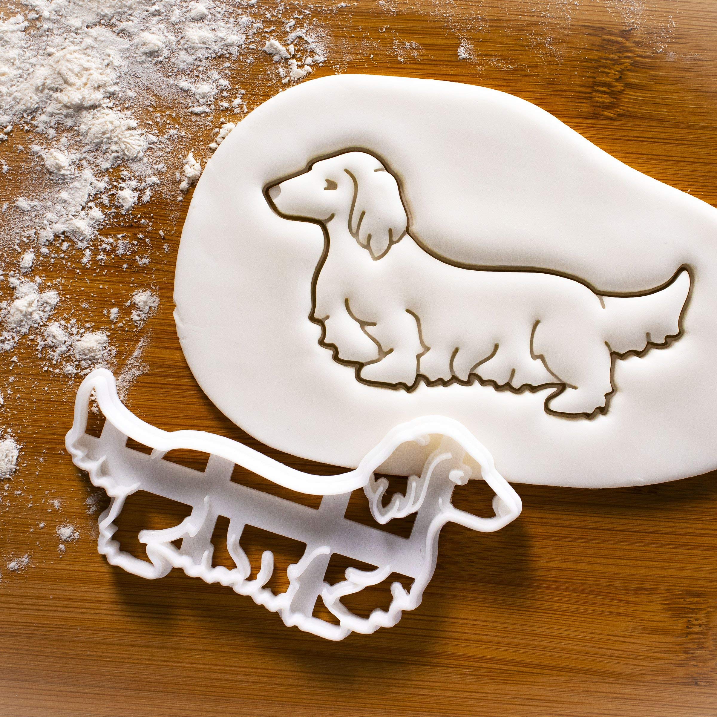 Long Haired Dachshund Body Cookie Cutter, 1 Piece - Bakerlogy