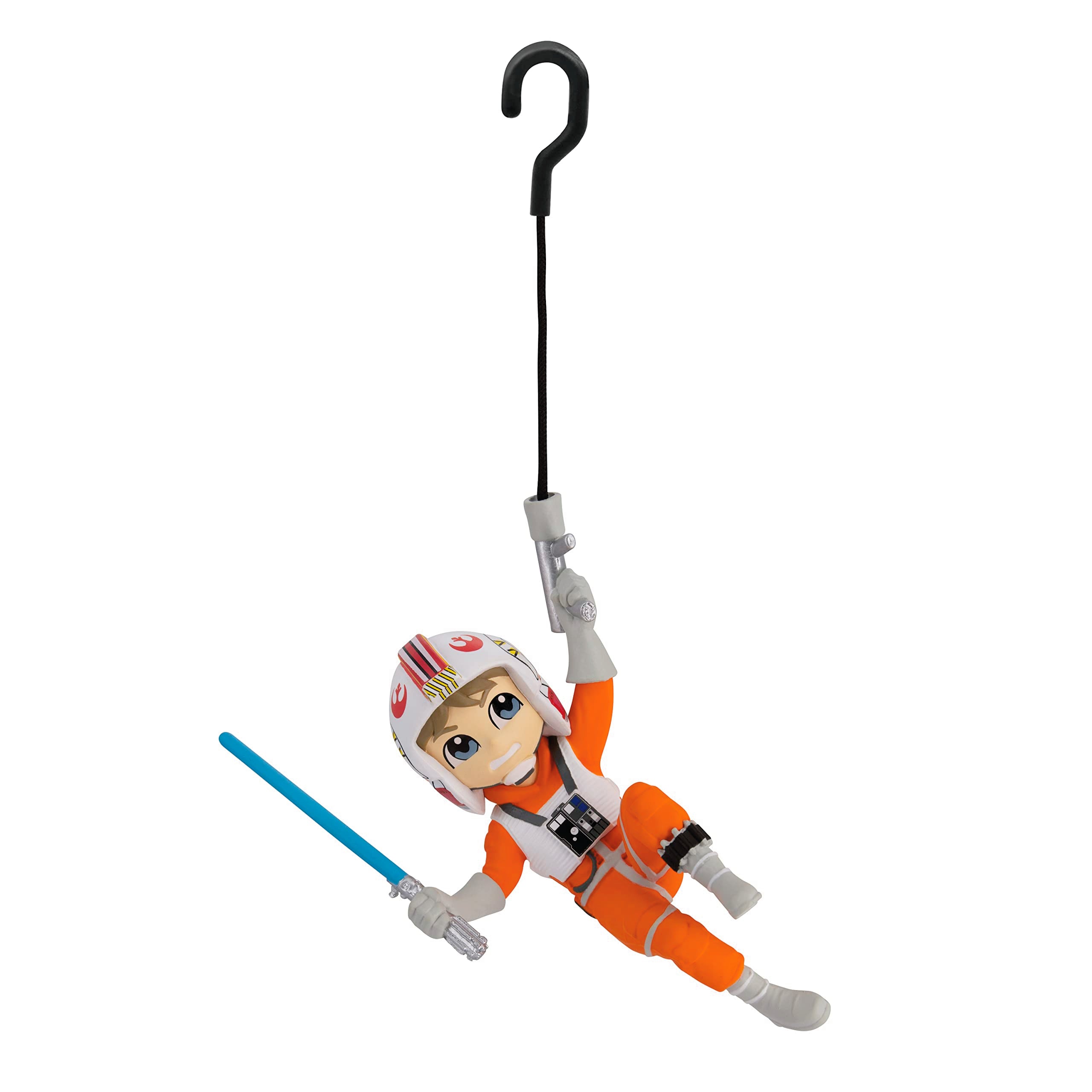 Hallmark Star Wars Swinging Luke Skywalker Christmas Ornament