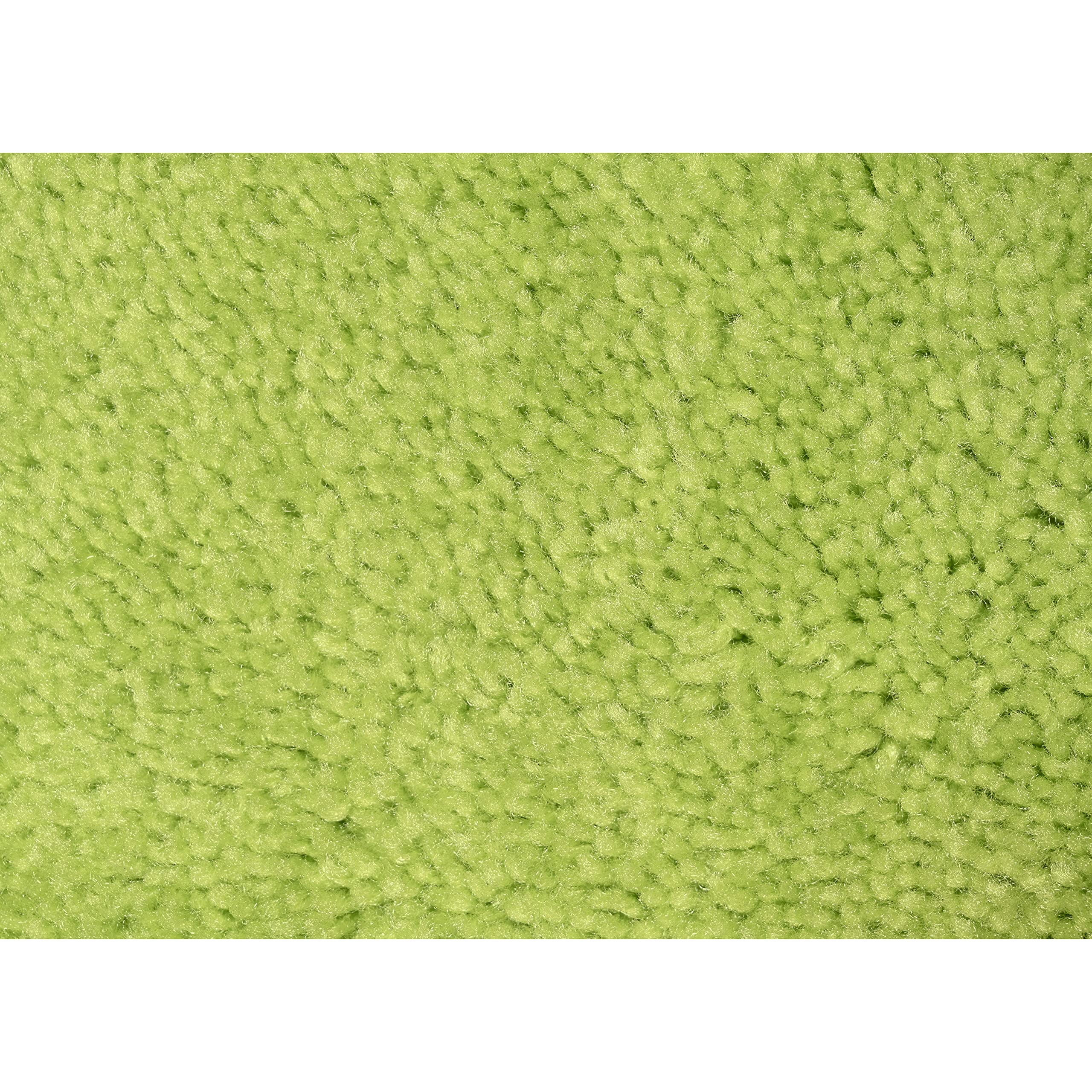 Garland Rug Traditional Nylon Washable Lime-Aid 3 Bath Rugs (17 X 24, 21 X 34, 21 X 34) - Soft, Absorbent, And Styli