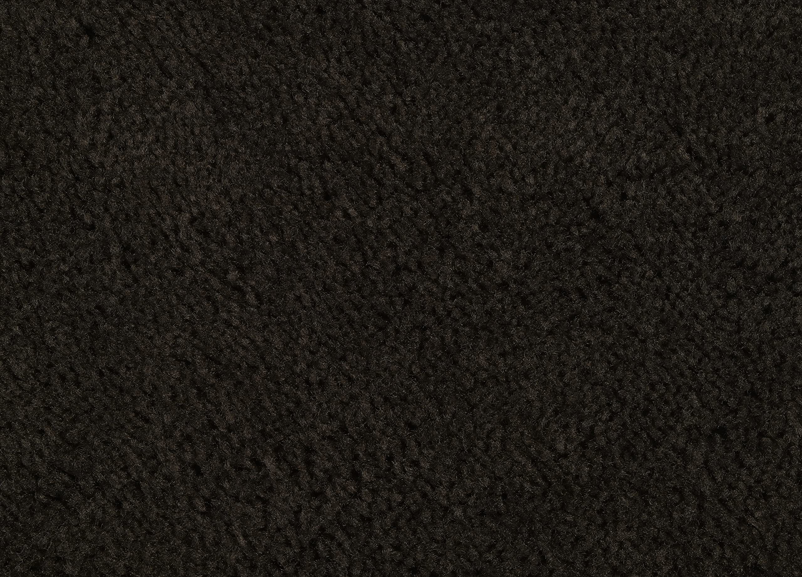 Garland Rug Traditional Plush Washable Nylon Rug, 24-Inch By 40-Inch, Chocolate