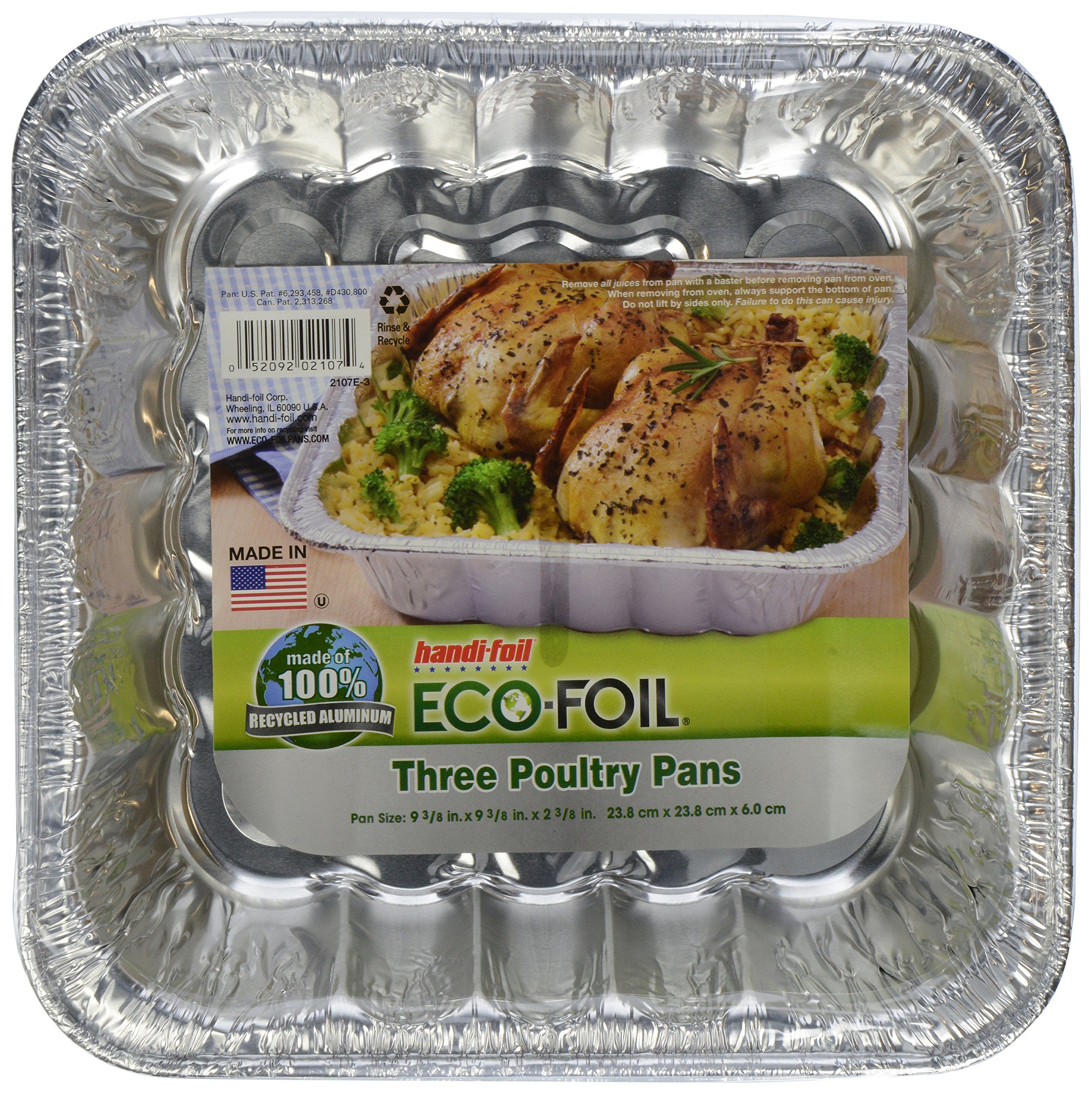 Handi Foil Poultry Pans, 3 ct