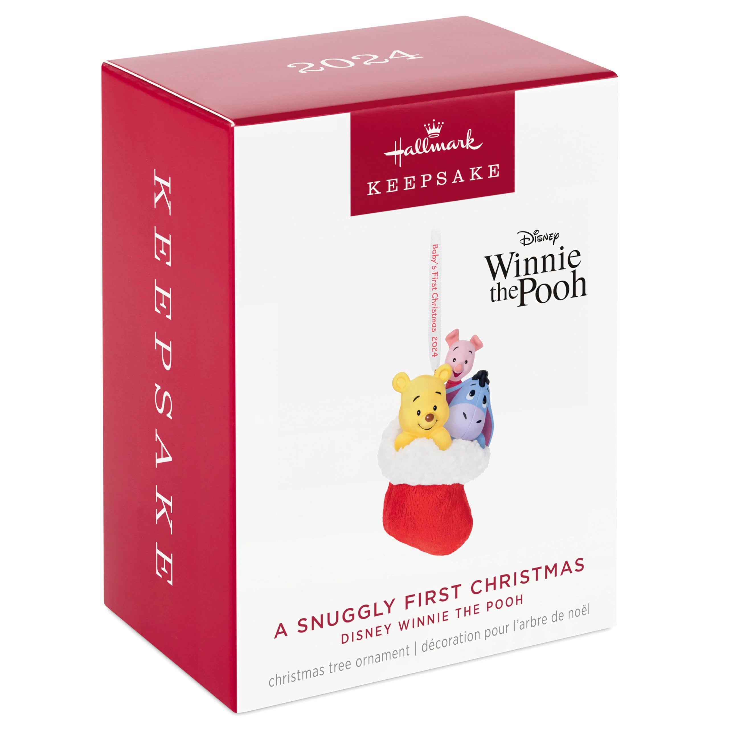 Hallmark Keepsake Christmas Ornament 2024, Disney Winnie the Pooh A Snuggly First Christmas 2024