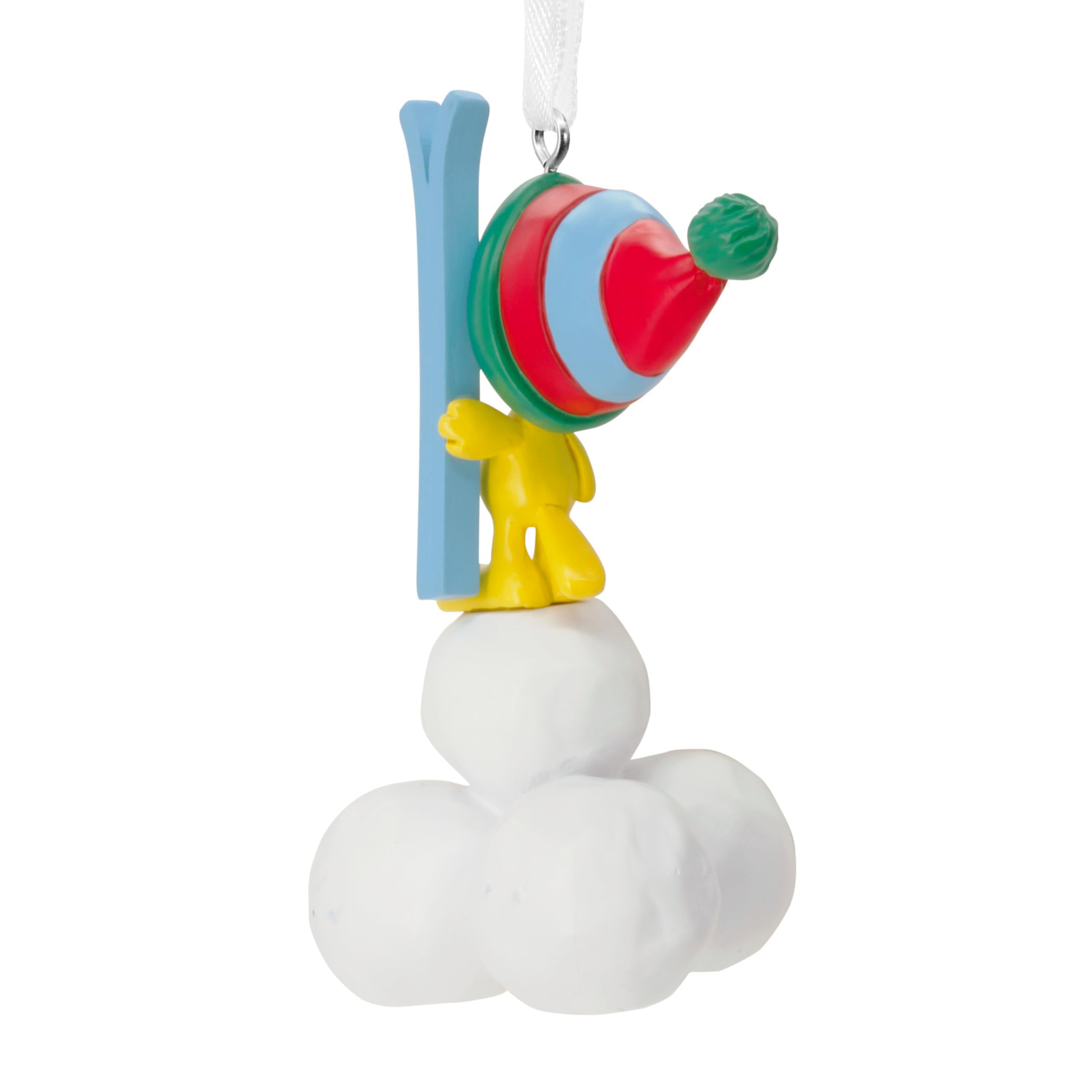 Hallmark Peanuts Woodstock with Snowballs Christmas Ornament