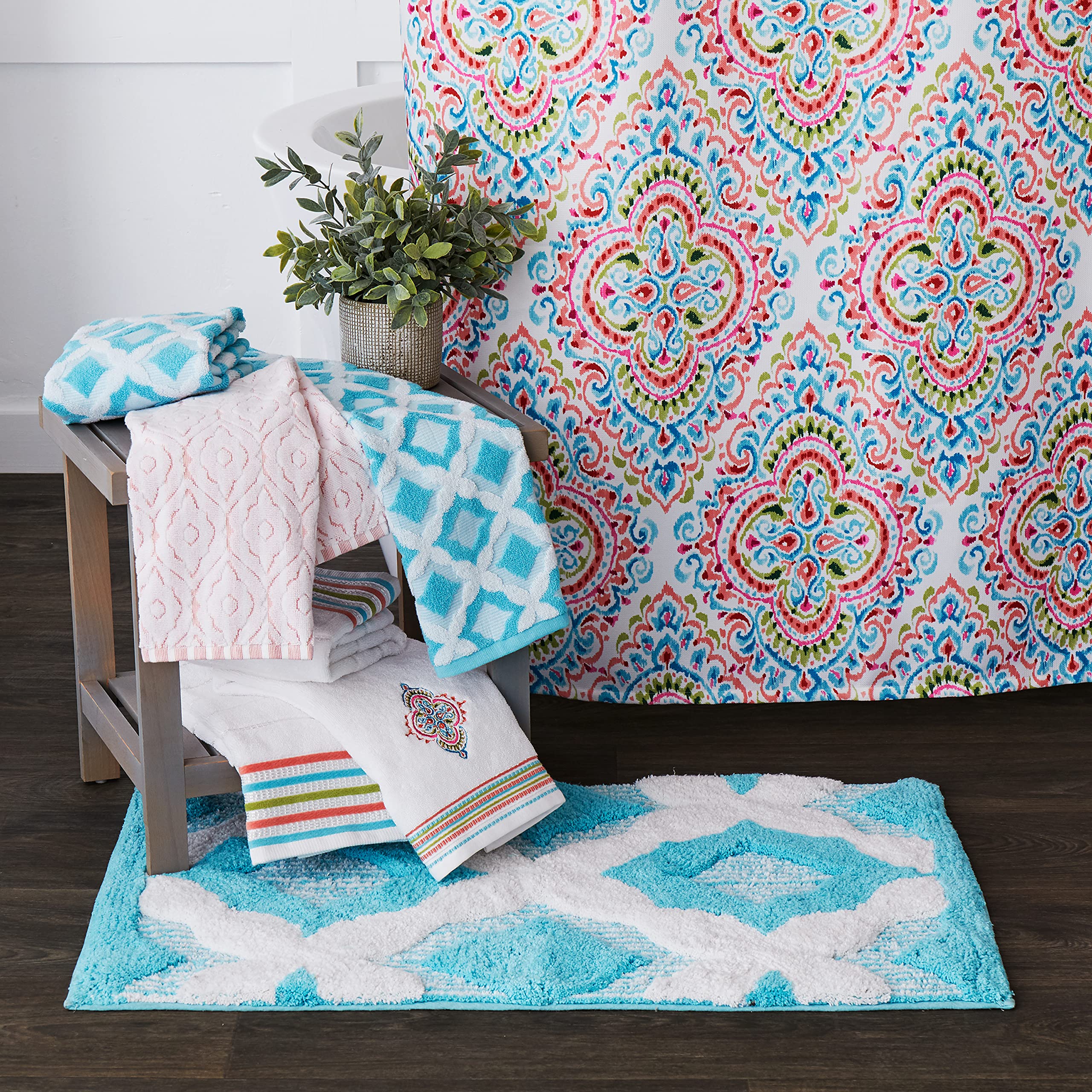 Skl Home Southern Medallion Hand Towel (2-Pack)