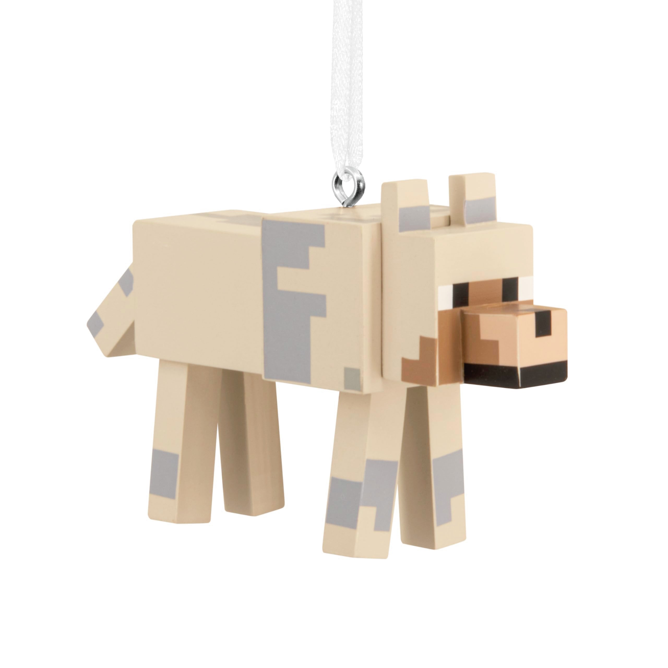 Hallmark Minecraft Wolf Christmas Ornament, Gifts for Gamers