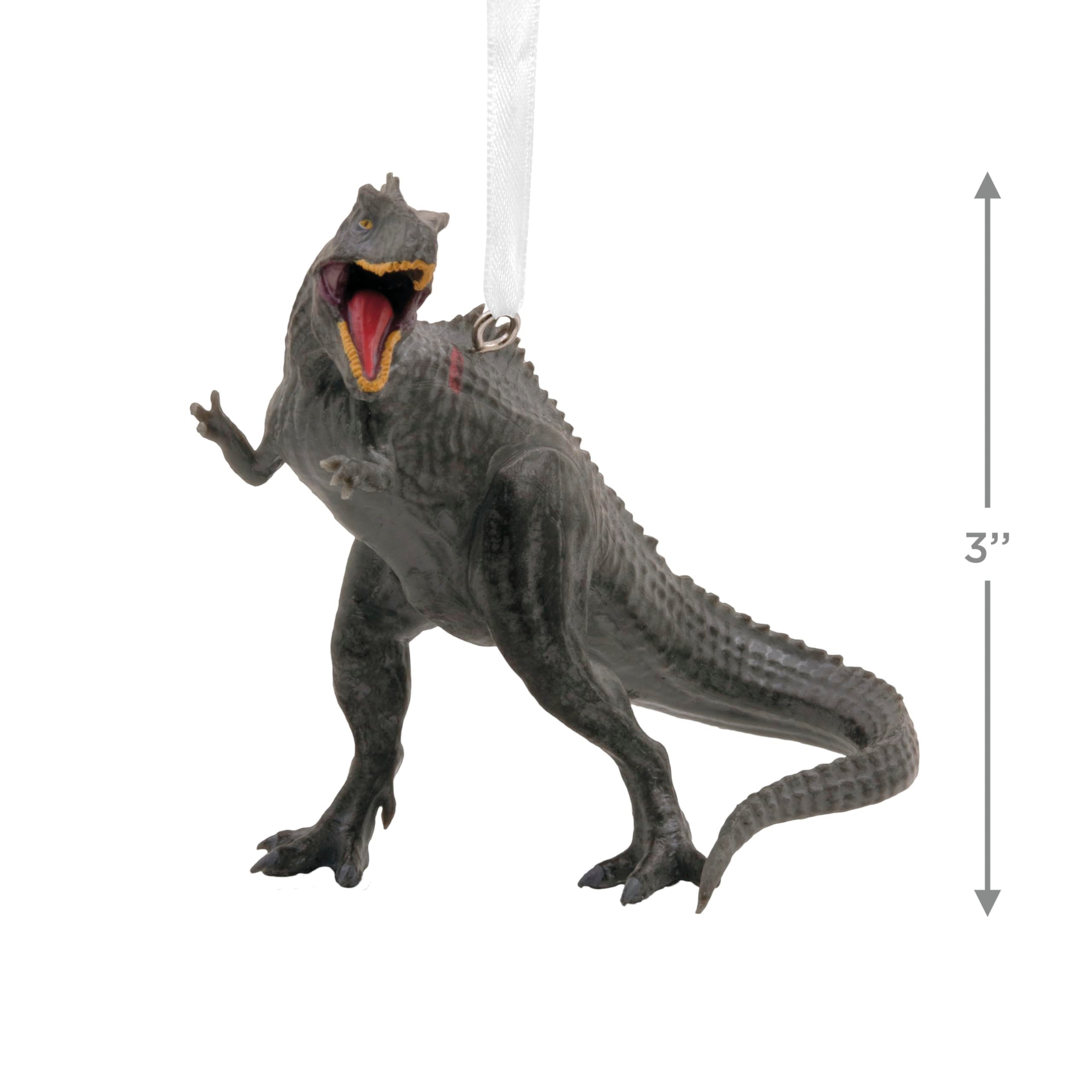 Hallmark Giganotosaurus Christmas Ornament - 2024 Model, Plastic, Jurassic World Theme
