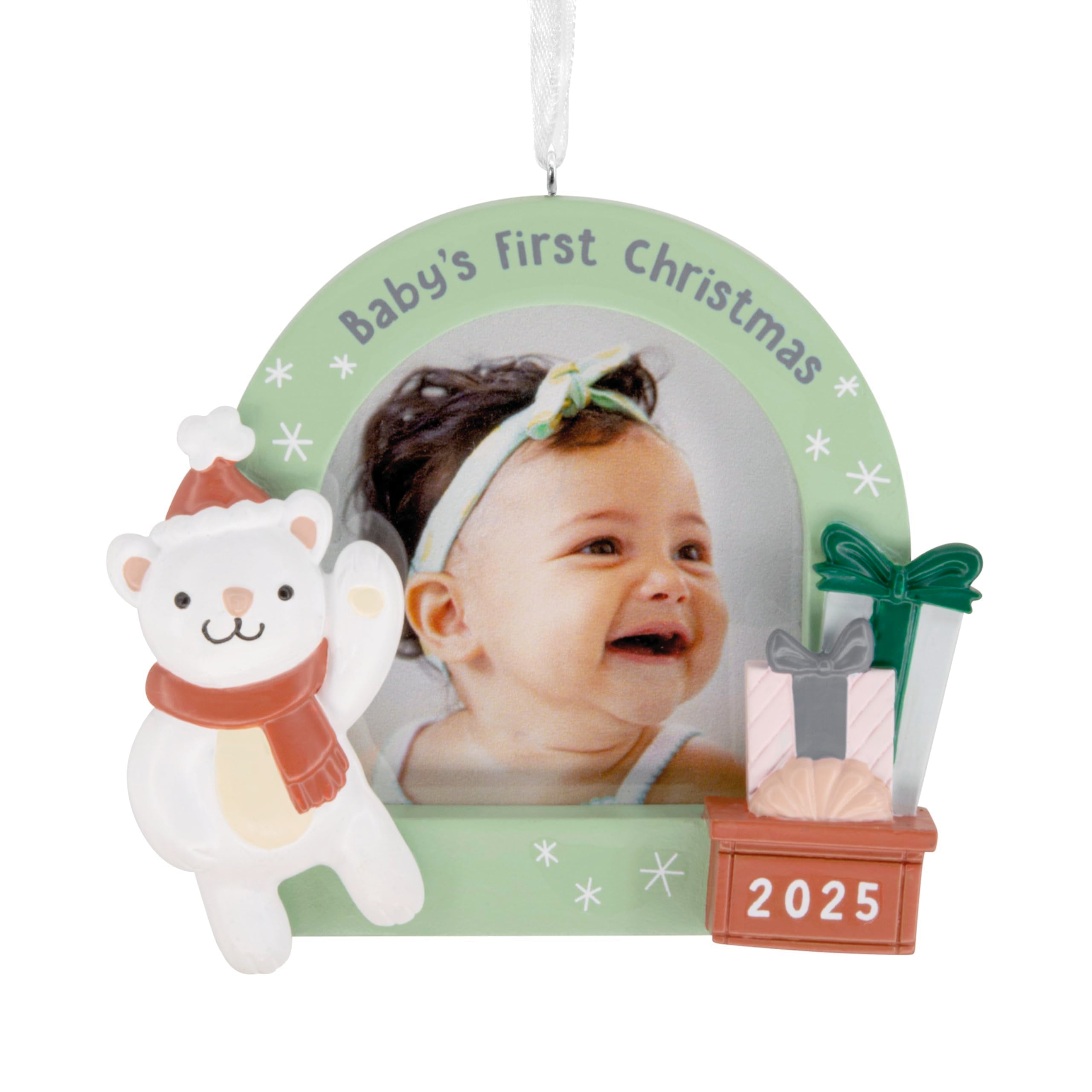 Hallmark Baby s First Christmas 2025 Photo Frame Christmas Ornament, New Baby Gifts