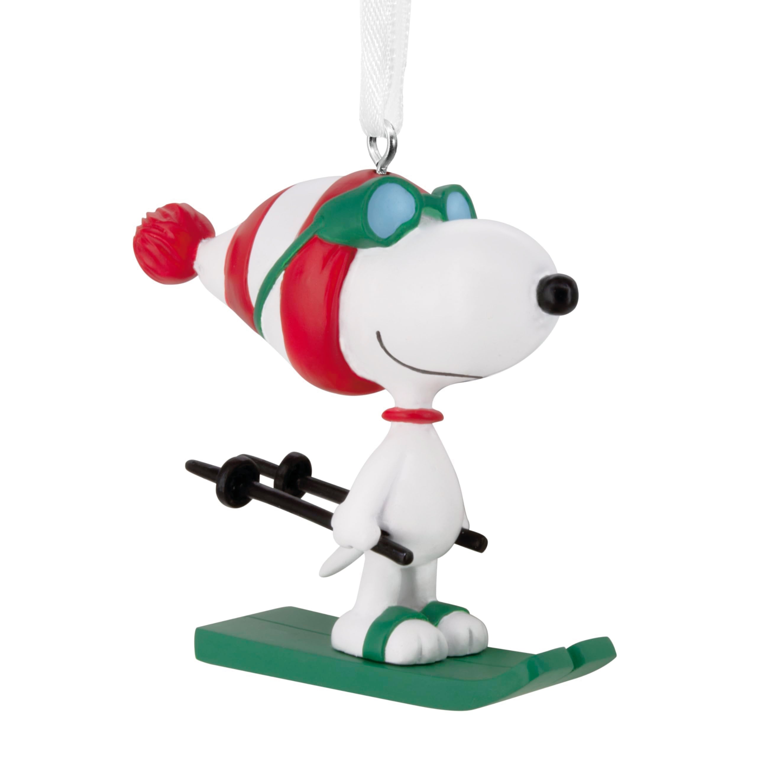 Hallmark Peanuts Snoopy Skiing Christmas Ornament