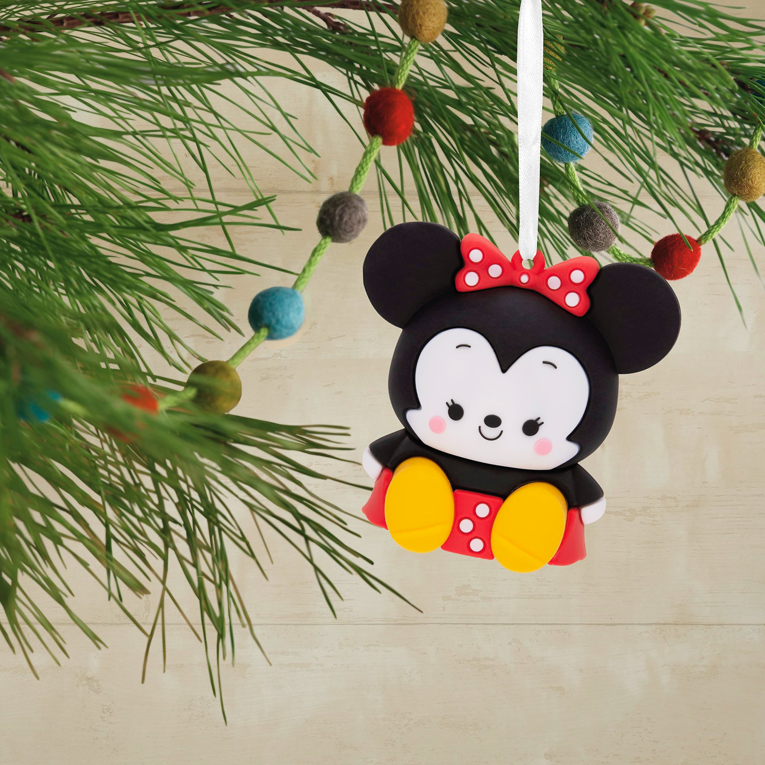 Hallmark Better Together Disney Mickey and Minnie Magnetic Christmas Ornaments, Set of 2