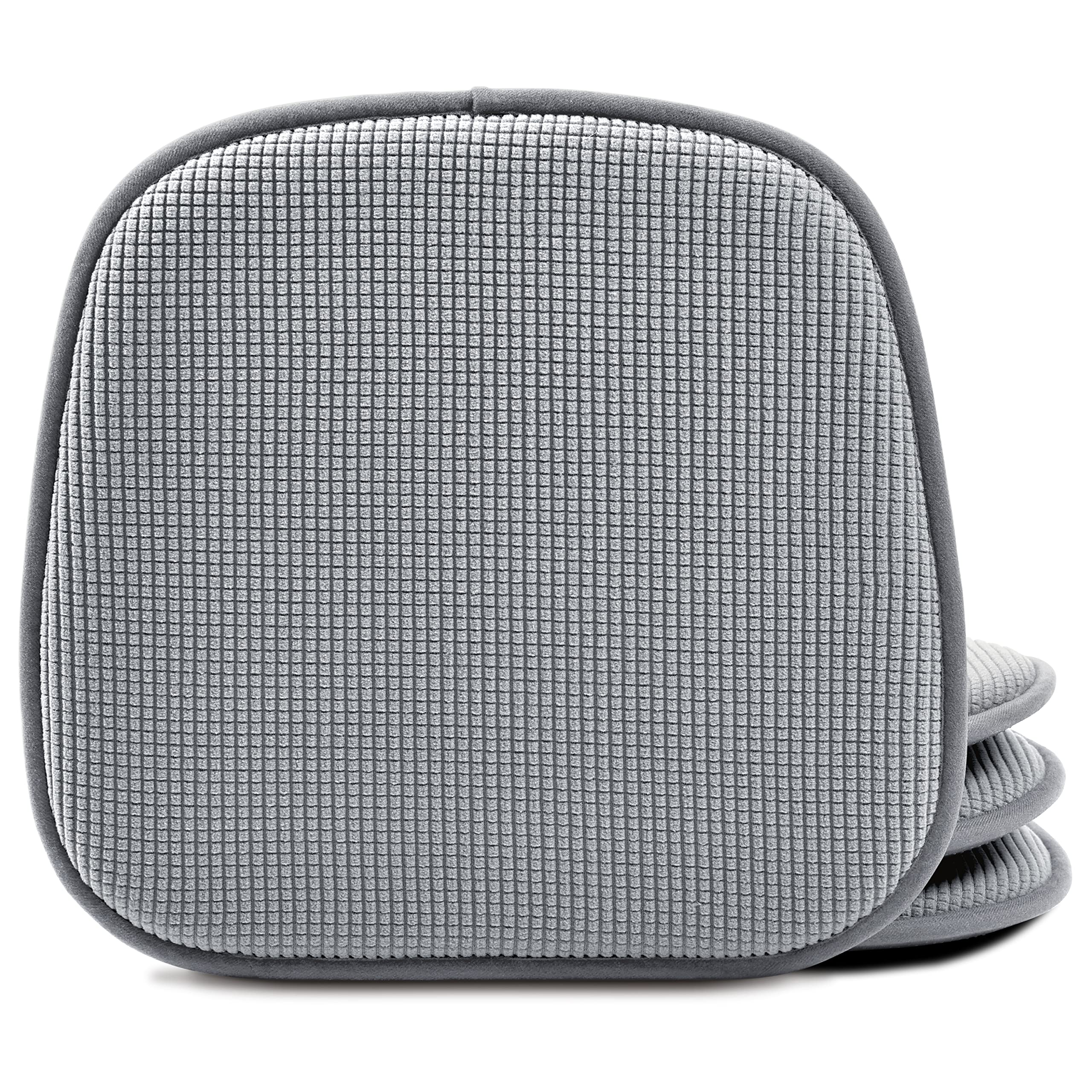 Shinnwa Dining Chair Cushions For Indoor Room Kitchen Metal Chairs Non Slip Seat Cushion Pads With U-Shaped Foam Pad And Plaid V