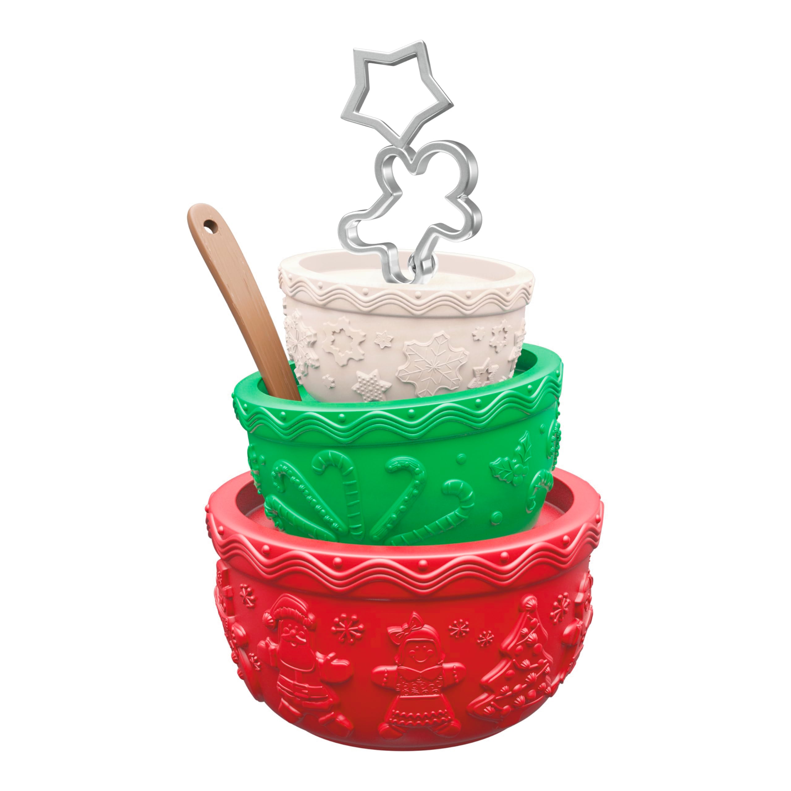 Hallmark Keepsake Christmas Ornament 2024, Bowl Full of Jolly, Gifts for Bakers