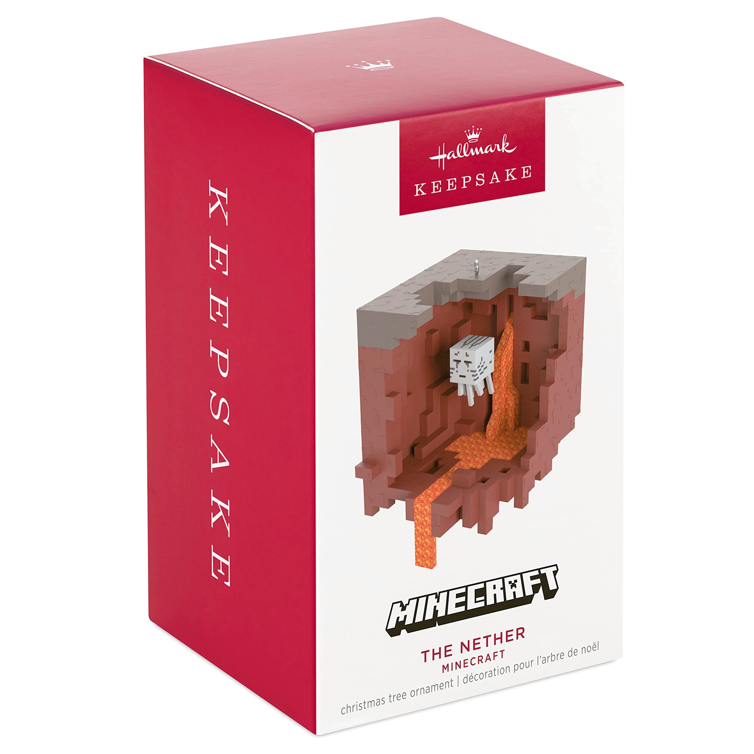 Hallmark Keepsake Christmas Ornament, Minecraft The Nether, Gifts for Gamers