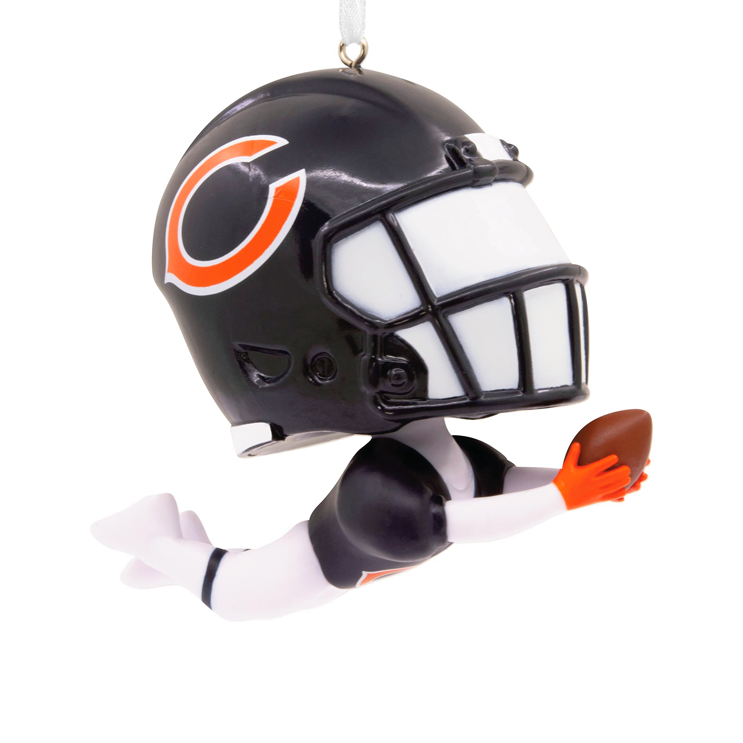 Hallmark NFL Chicago Bears Bouncing Buddy Christmas Ornament