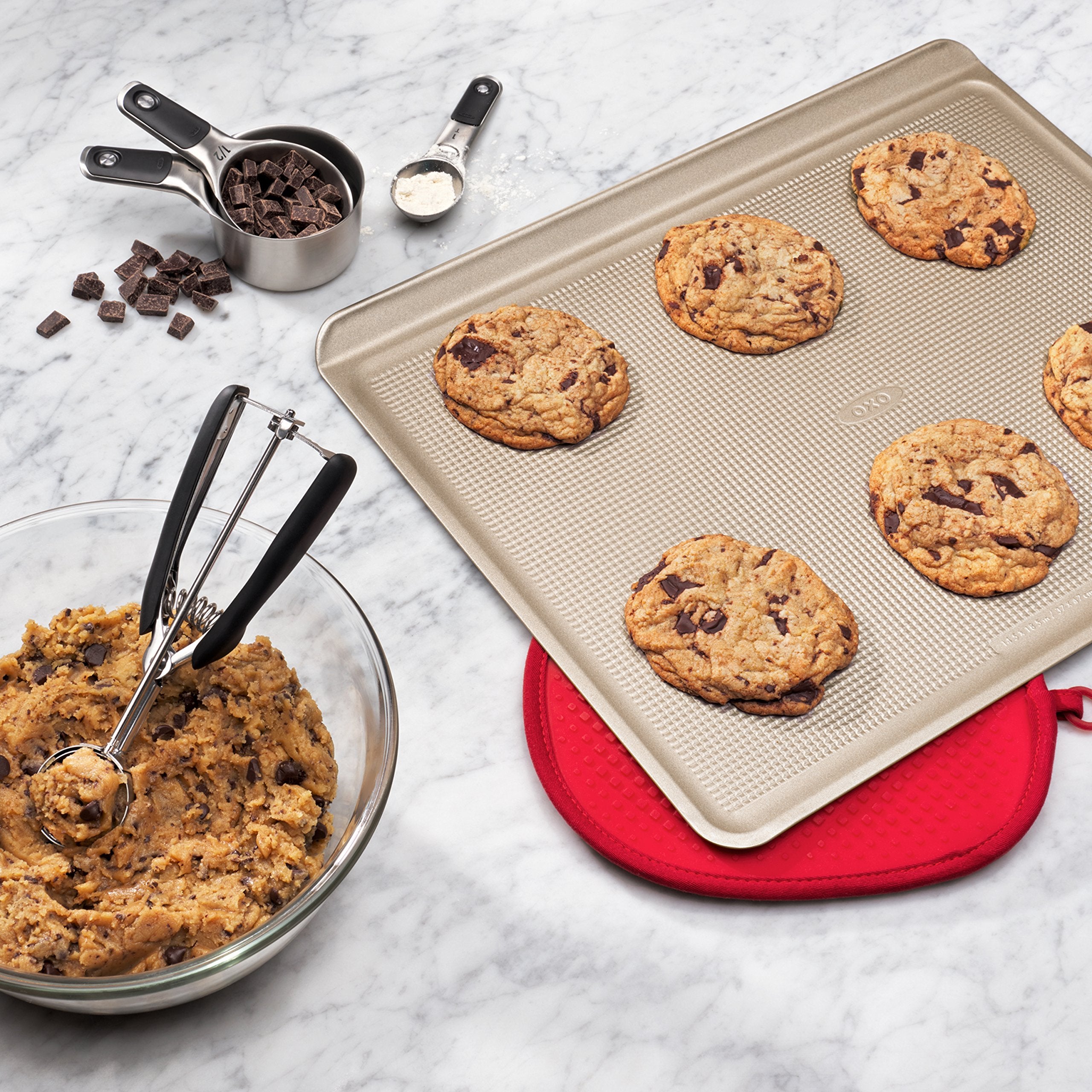Oxo Good Grips Medium Cookie Scoop,Stainless Steel