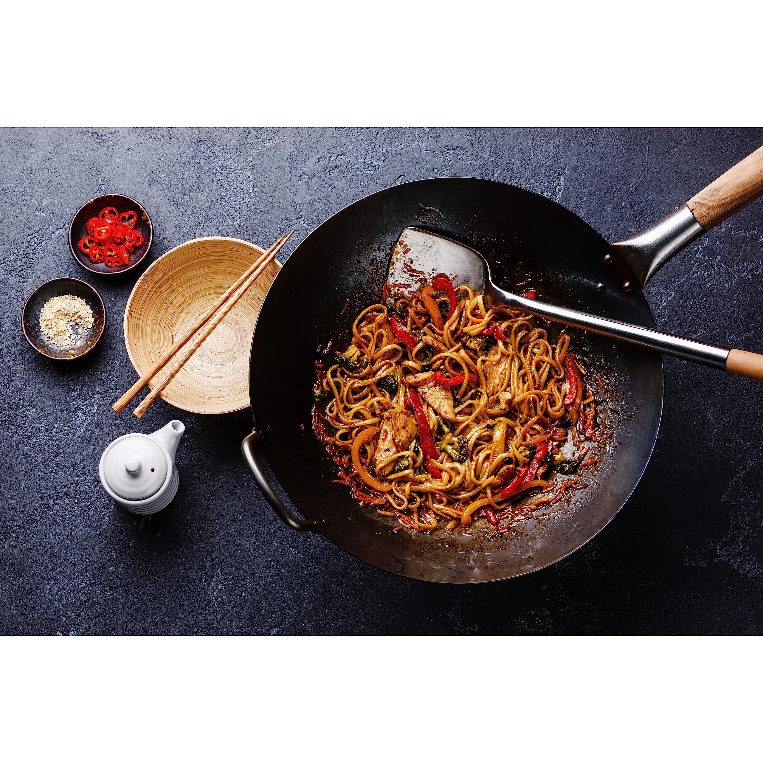 Fox Run Chuan & Hoak, Wok Spatula And Ladle Set