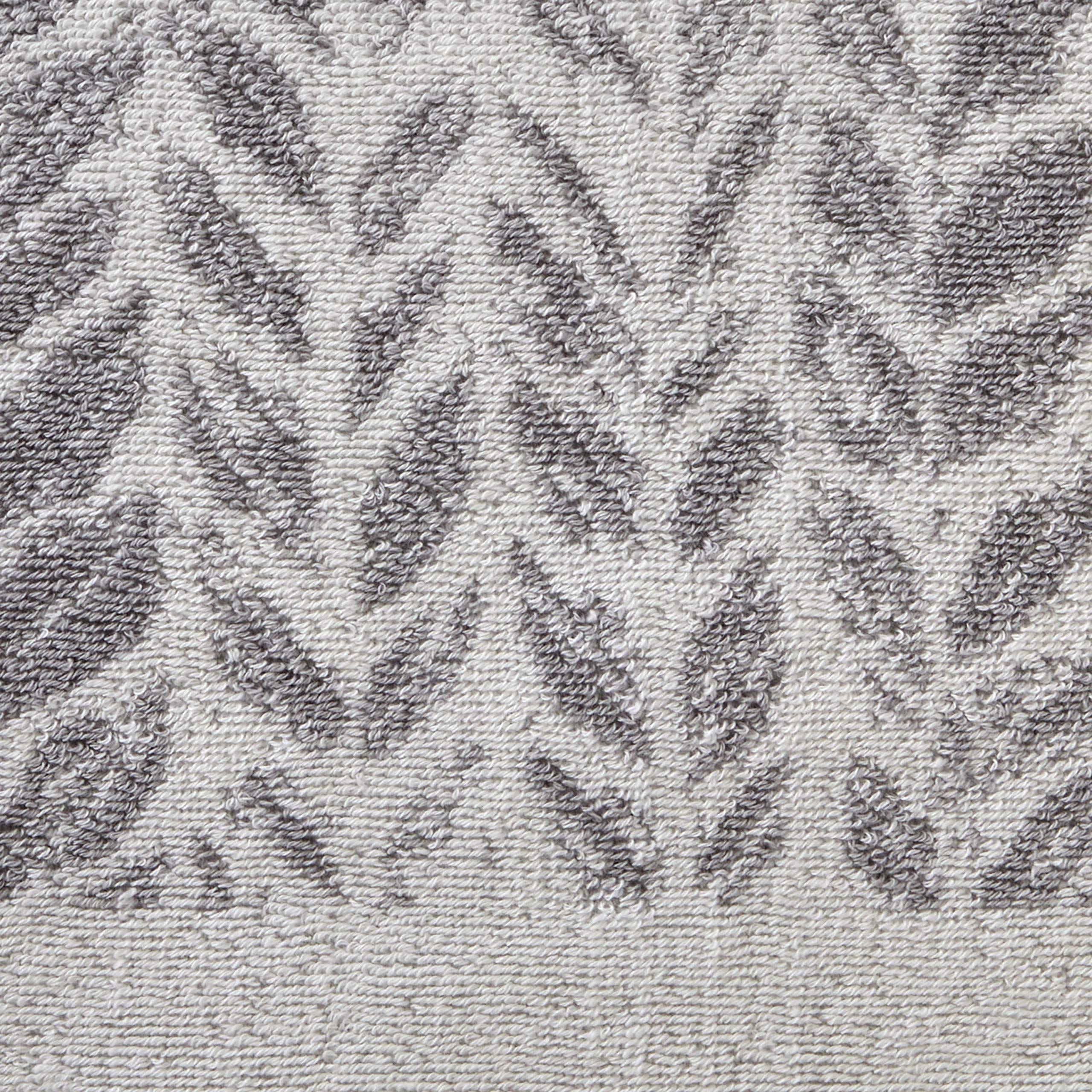 SKL Home by Saturday Knight Ltd. Distressed Leaves Bath Towel Gray 28x54