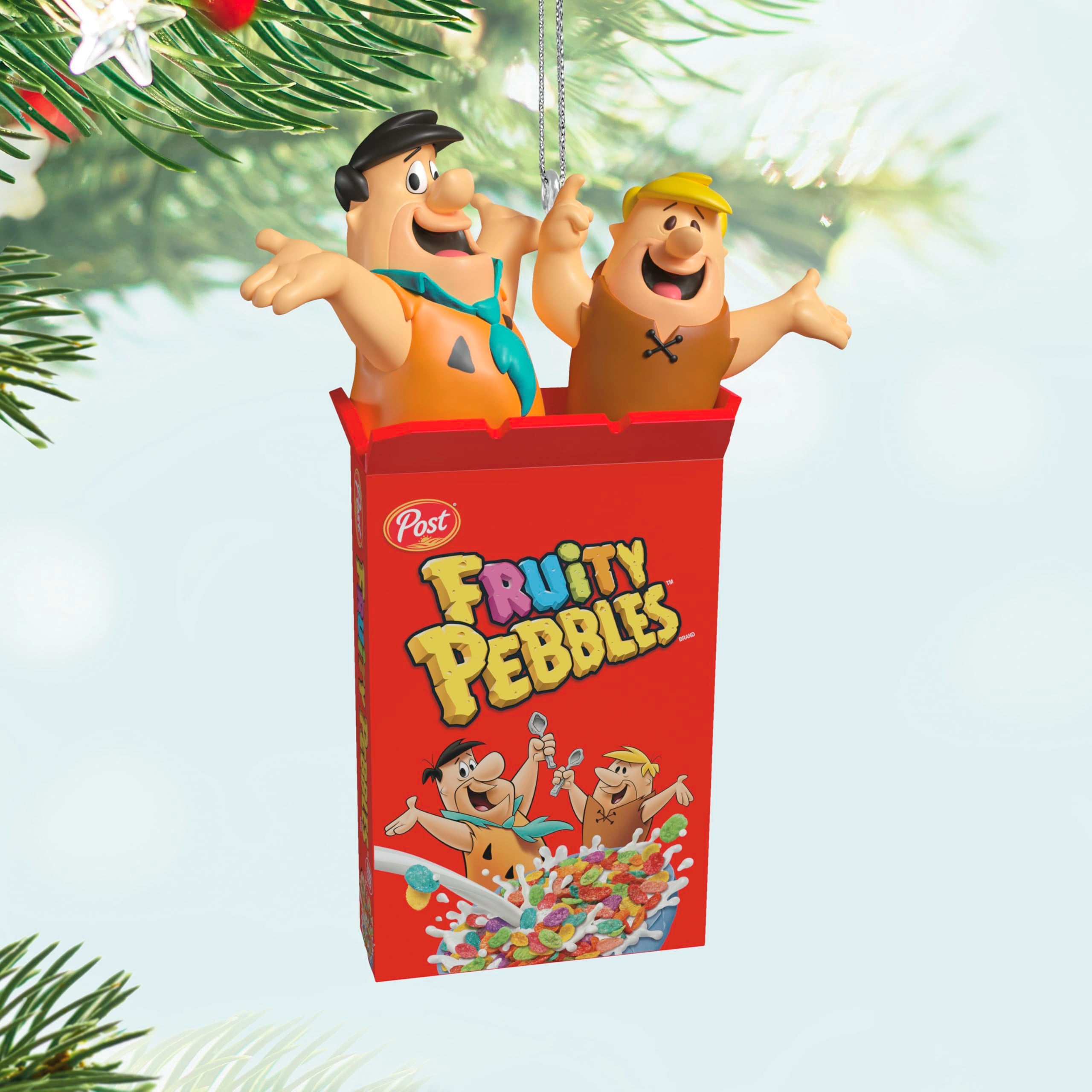 Hallmark Keepsake Christmas Ornament 2025, The Flintstones Fruity Pebbles, Cartoon Gifts