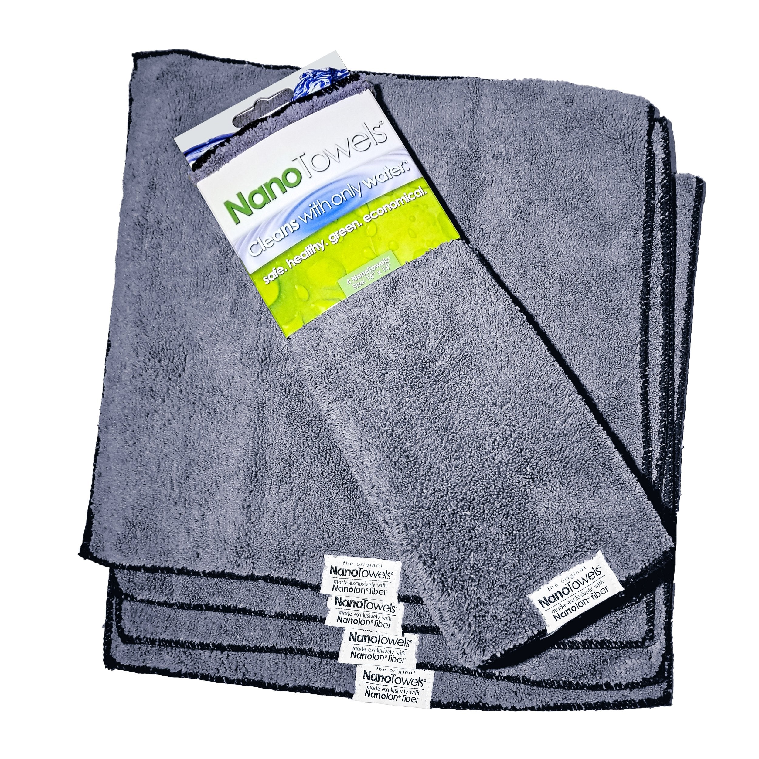 Life Miracle Nano Towels - The Amazing Eco Cloth That Cleans Virtually Any Surface With Only Water. No More Paper Towels Or Toxi