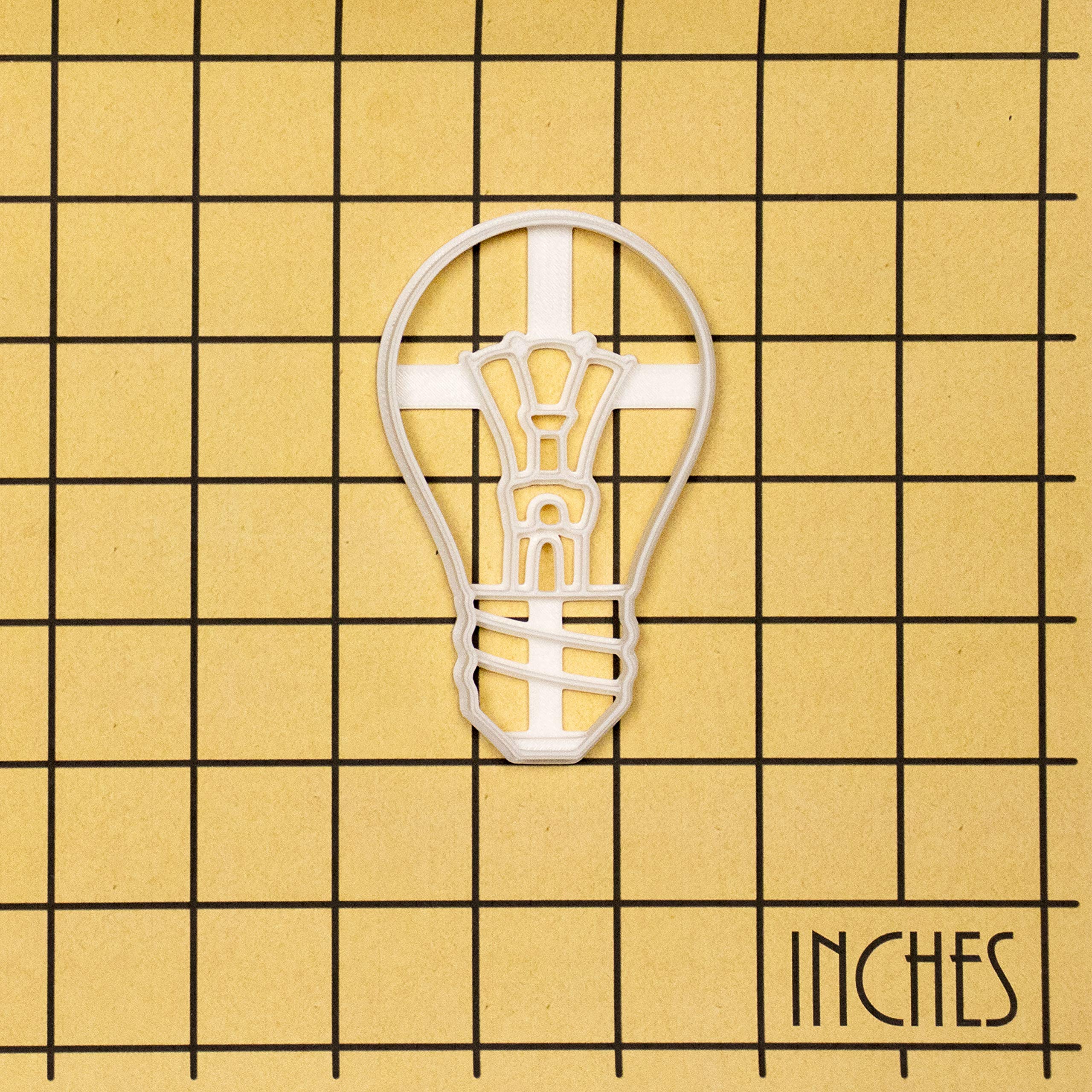 Light Bulb Cookie Cutter, 1 Piece - Bakerlogy