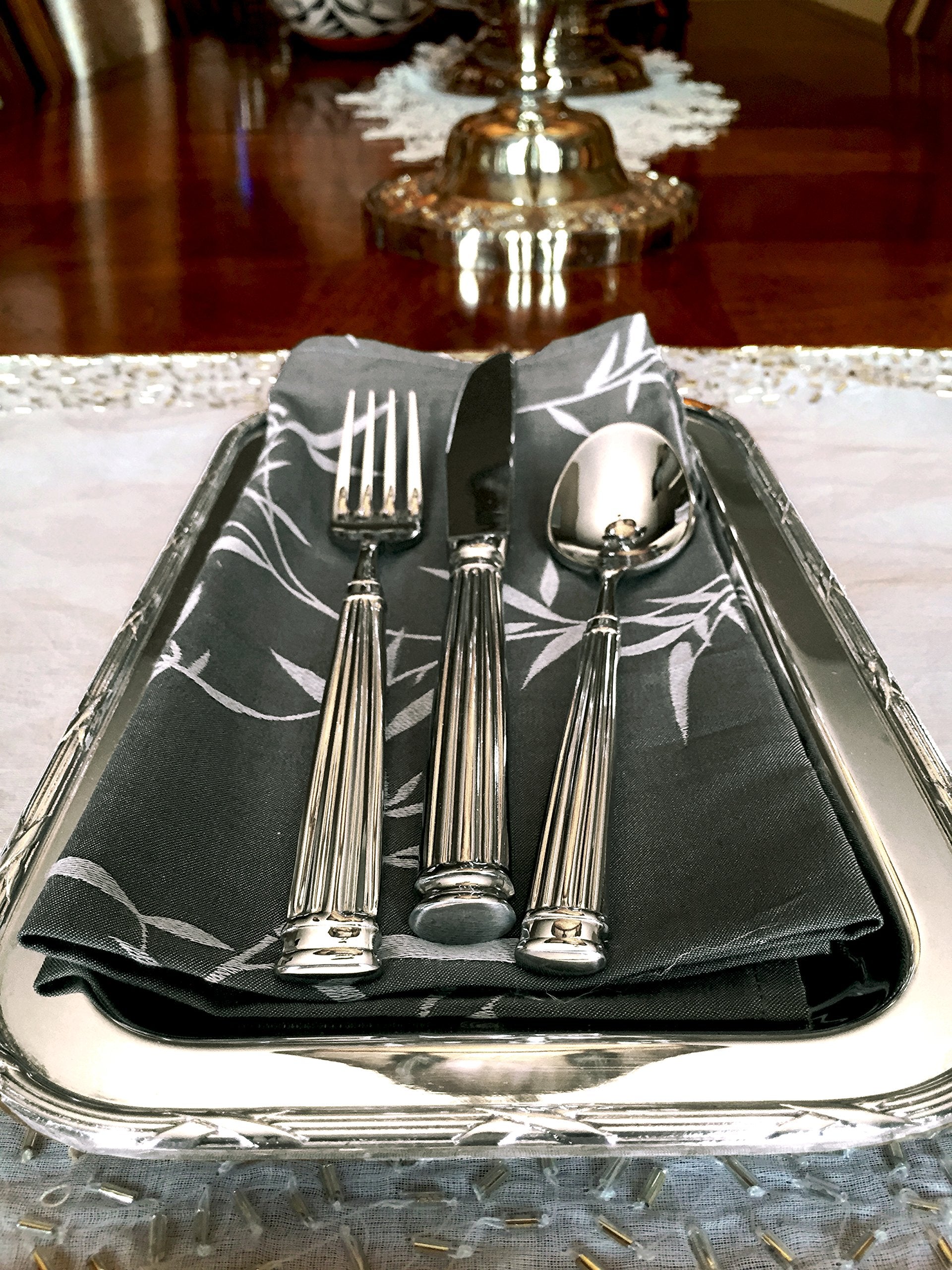 Fortessa Doria Stainless Steel 20 Piece Flatware Set
