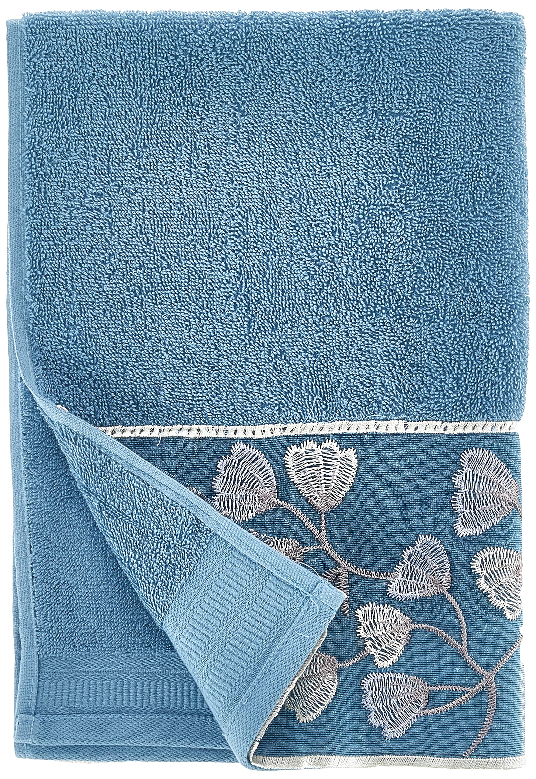 Popular Bath 3Pc Towel Set Capri, Slate Blue