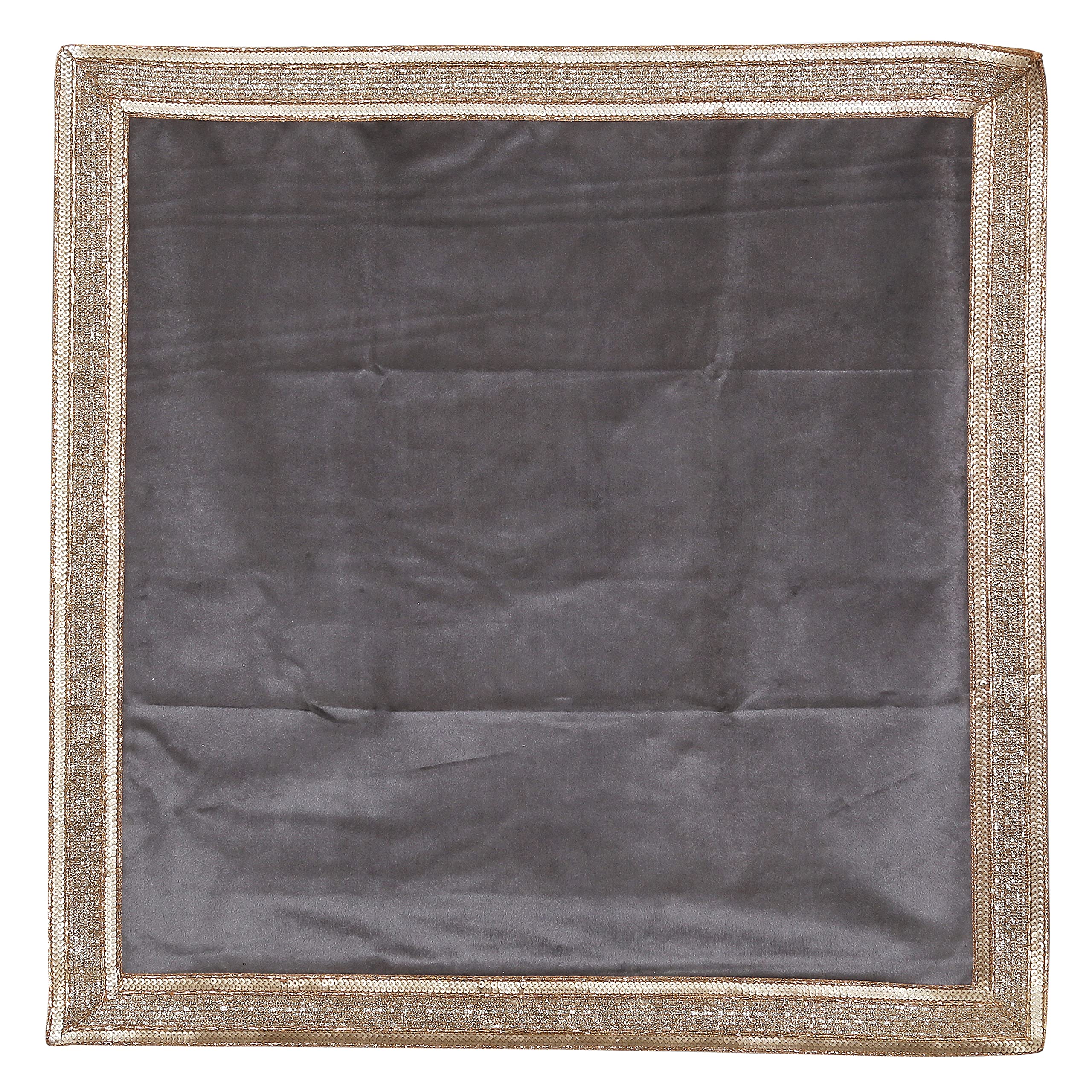 Indian Consigners Altar Cloth 24X24 Inches (24 By 24 Inches (60X60Cm), Silver)