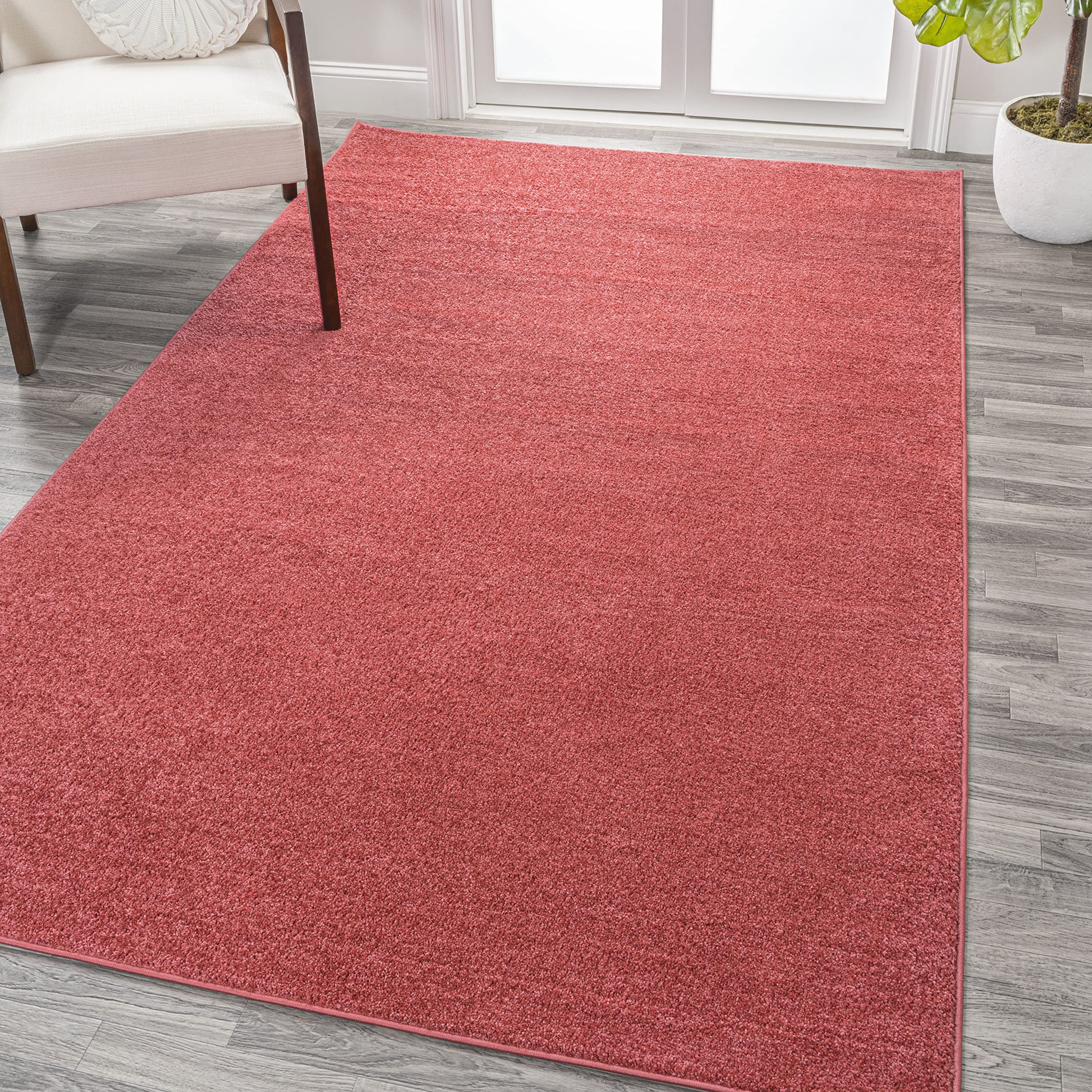 JONATHAN Y SEU100E-15 Haze Solid Low-Pile Indoor Area Rug, Coastal, Bohemian, Minimalist, Classic, Casual for Bedroom,Kitchen,Li