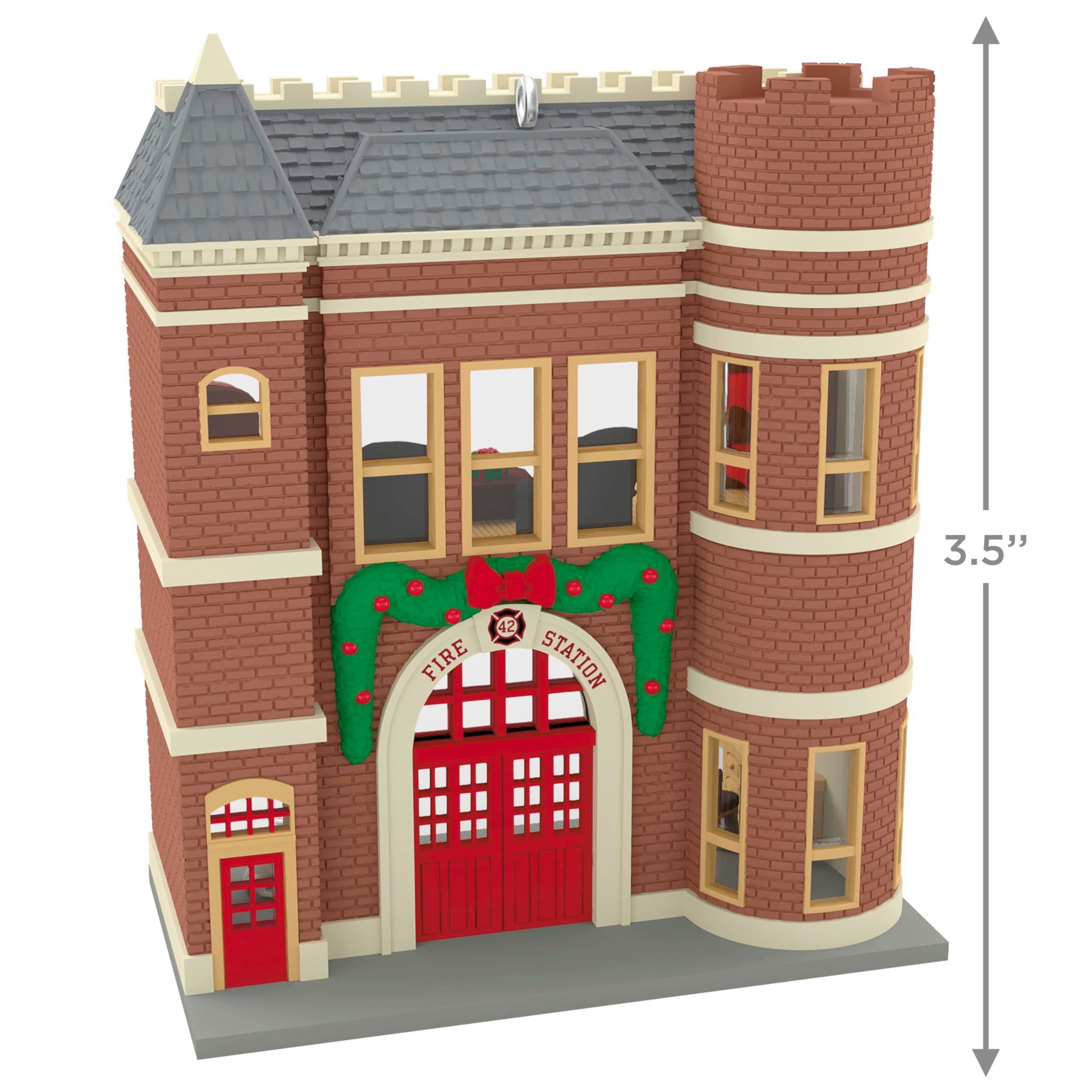Hallmark Keepsake Christmas Ornament 2025, Nostalgic Houses and Shops Keepsake Korners Firehouse
