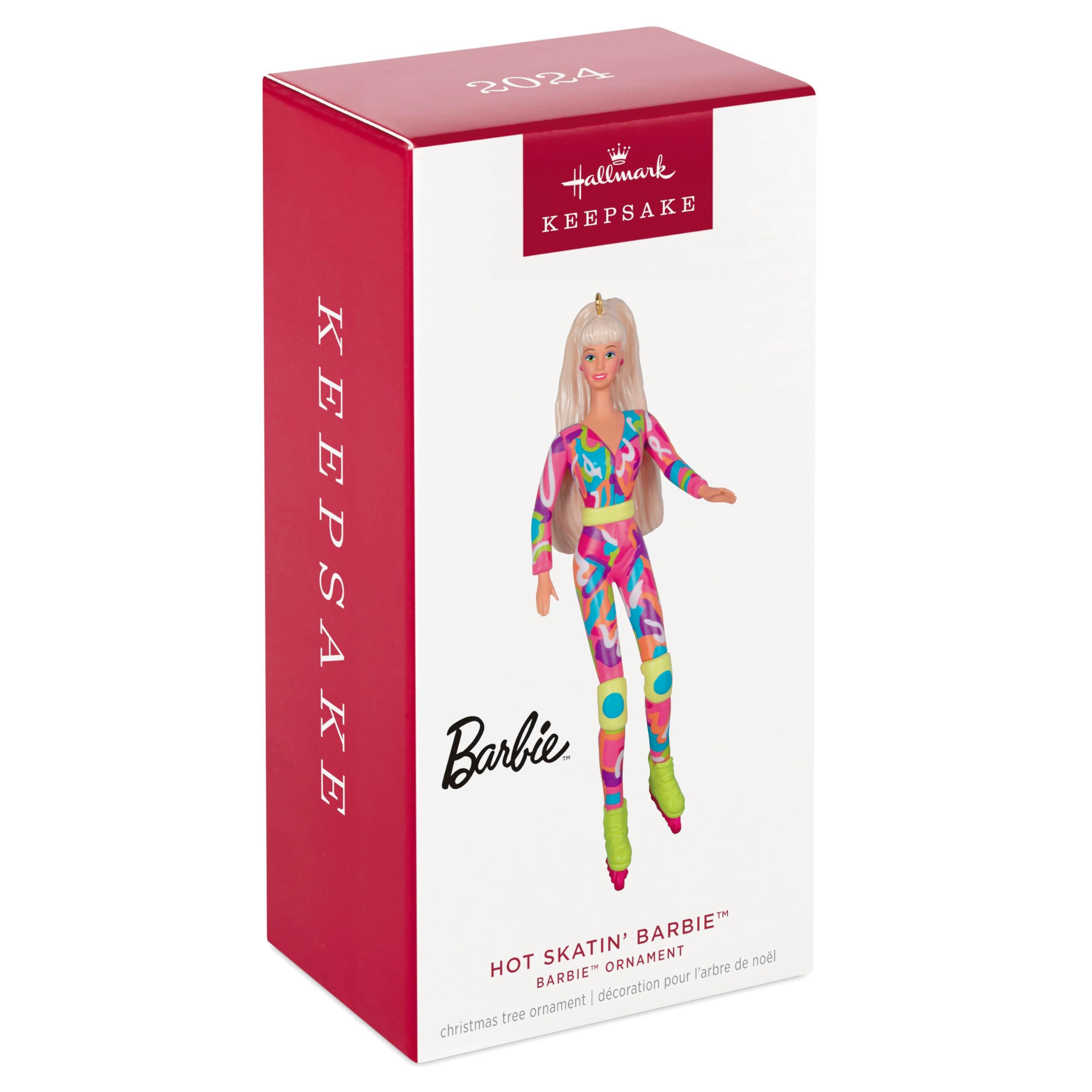 Hallmark Keepsake Christmas Ornament 2024, Barbie Hot Skatin  Barbie, Gifts for Her