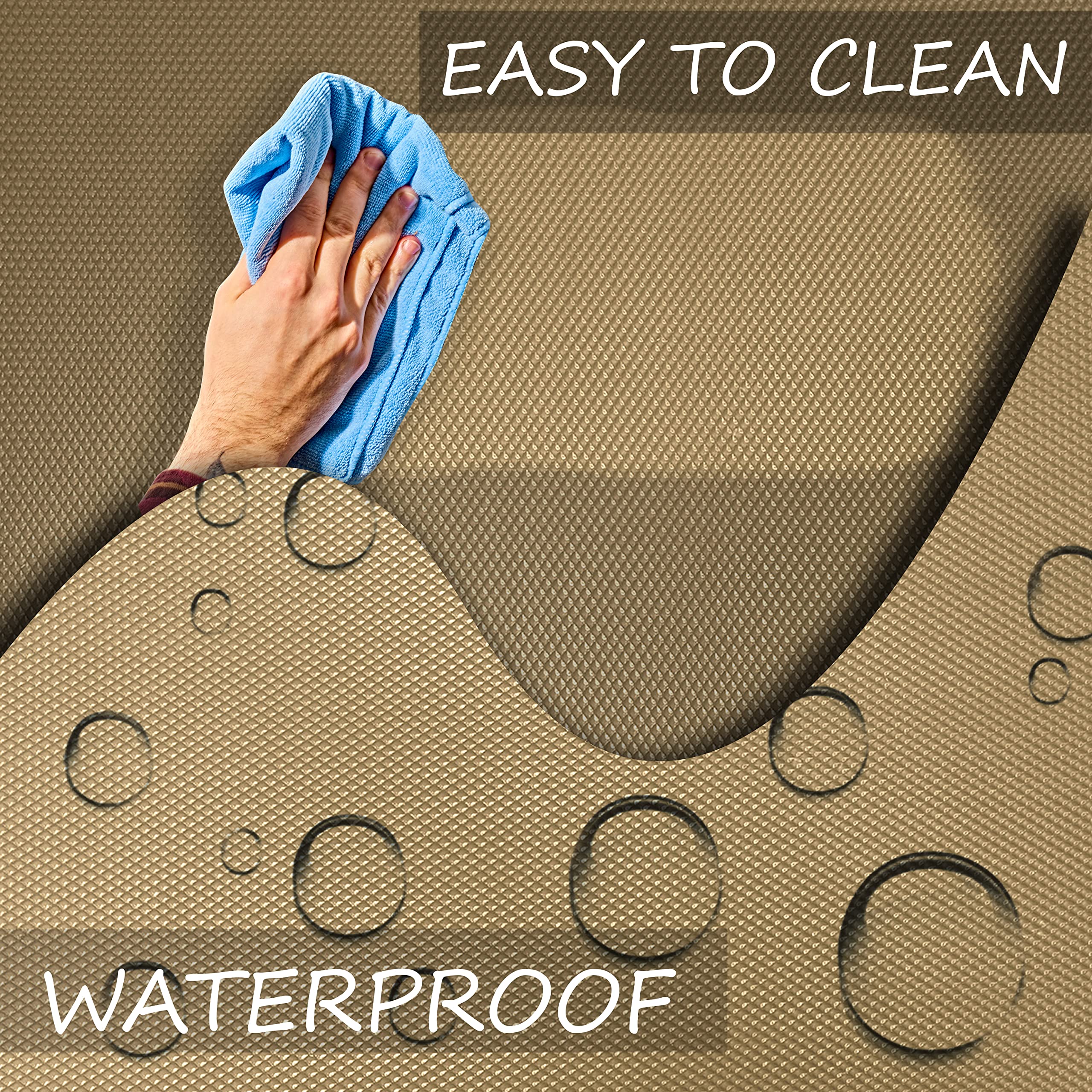 Elastpro (45 Cm X 3 M) Eva Food Grade Multipurpose Washable Anti Slip Mat/Sheet For Fridge, Shelf Liner, Table, Kitchen Drawer M