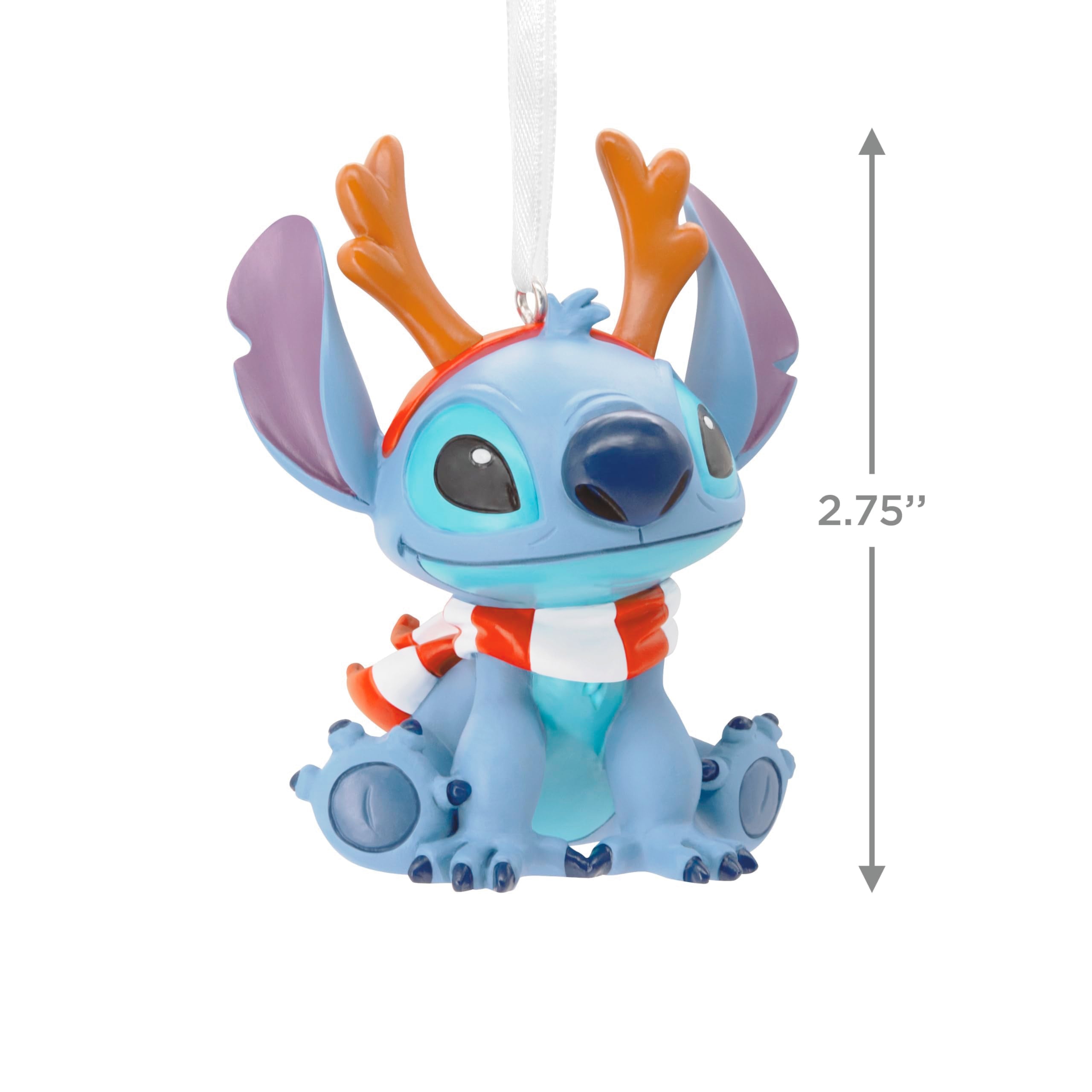 Hallmark Disney Stitch Reindeer Stitch Christmas Ornament, Gifts for Disney Fans