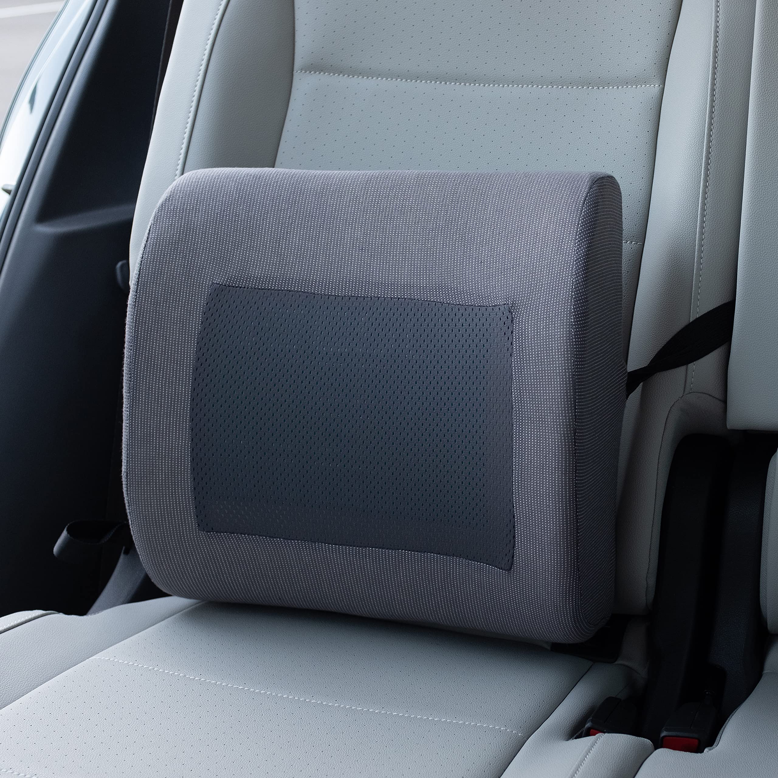 Gforce Office Chair, Adjustable, Comfort, Low/Mid Support, In Black Cooling Gel Memory Foam Back Cushion