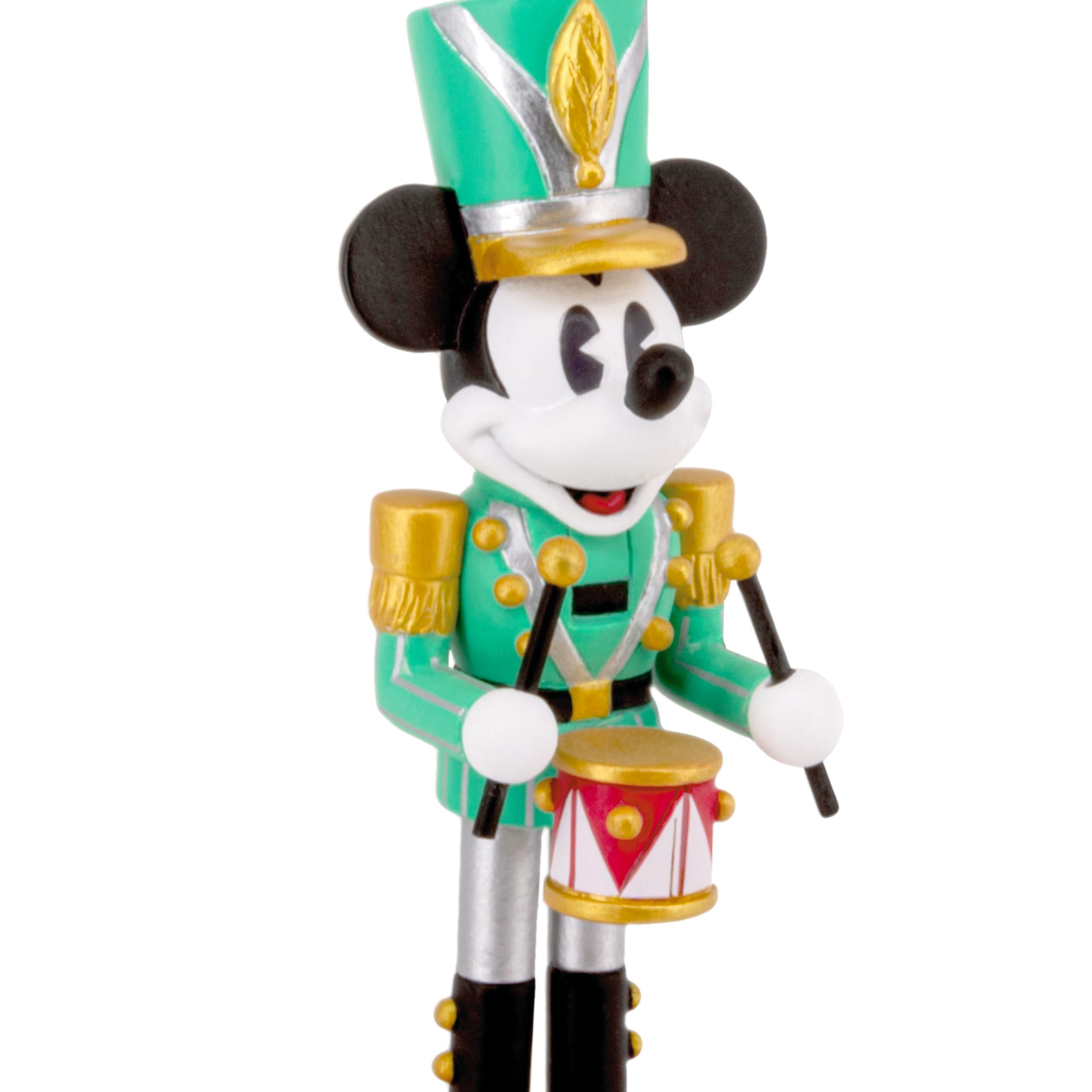Hallmark Disney Mickey Mouse Nutcracker Ornament, Resin, 3HCM4687, Nutcracker Mickey, Perfect Gift for Disney Fans