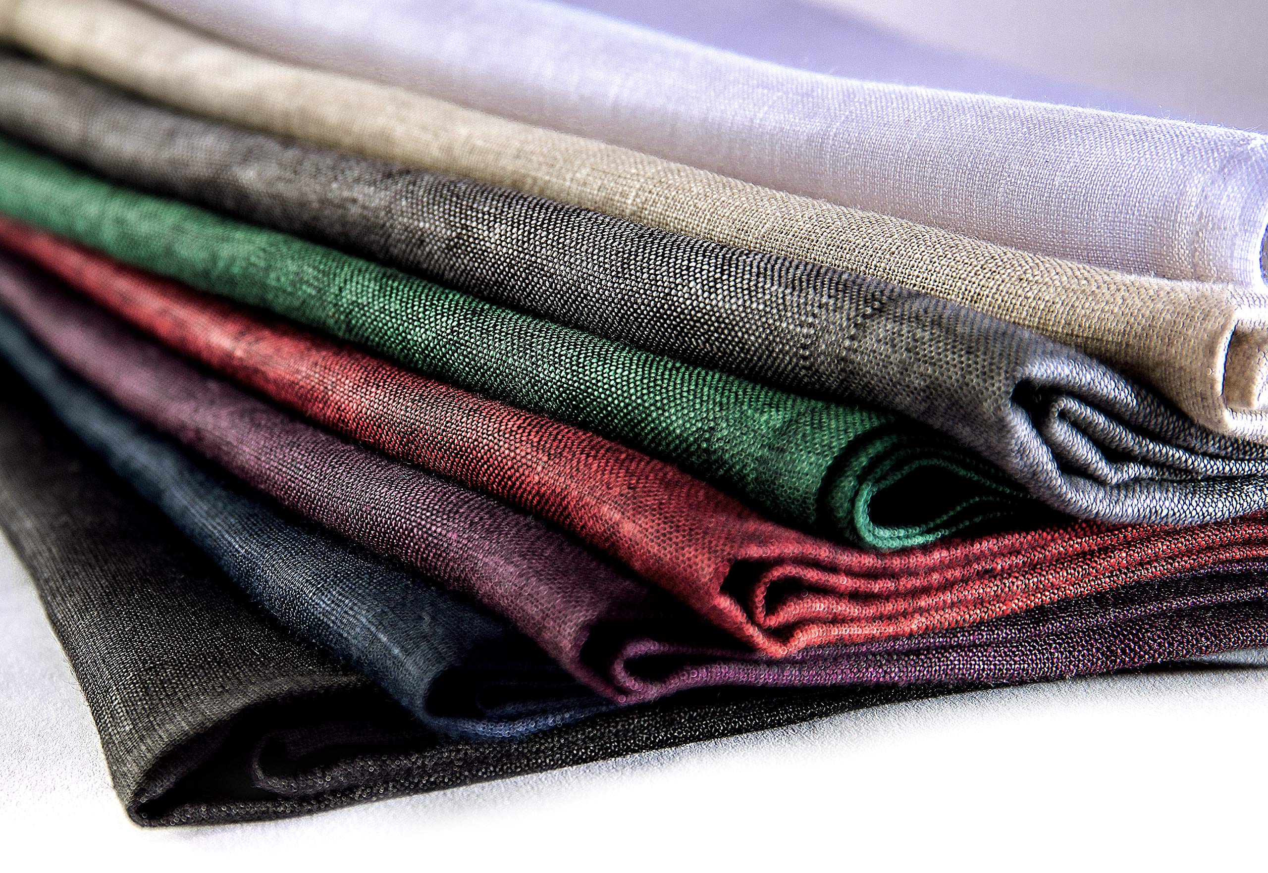 Solino Home Linen Dinner Napkins 20 X 20 Inch - 100% Pure Linen Black Cloth Napkins Set Of 6 For Spring, Easter - Fete, Handcraf