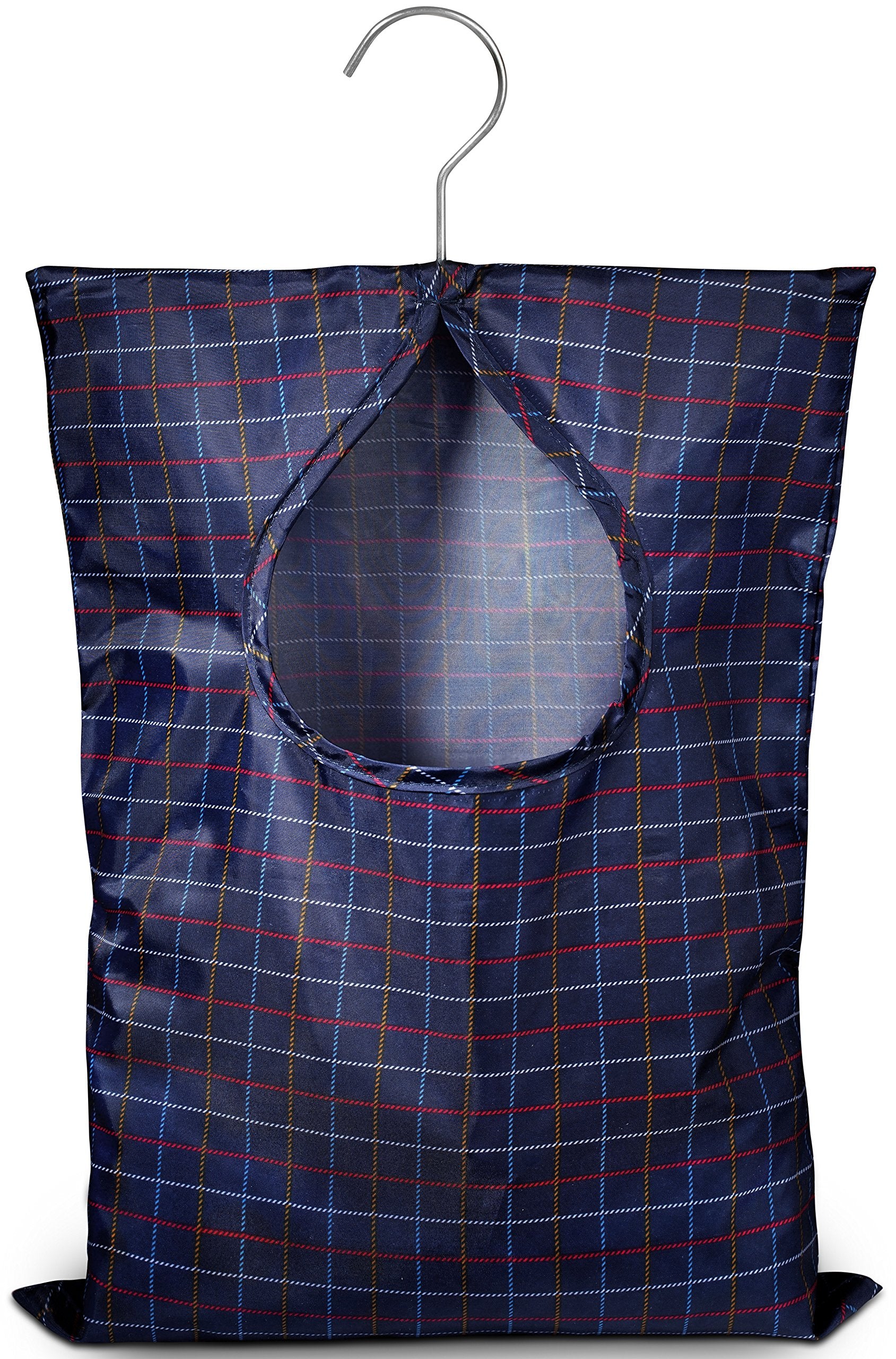 Handy Laundry Clothespin Bag - 11'' X 15'' - Holds 100 Medium-Sized Clothes Pins, Water-Repellent Material, Hook For Hanging And