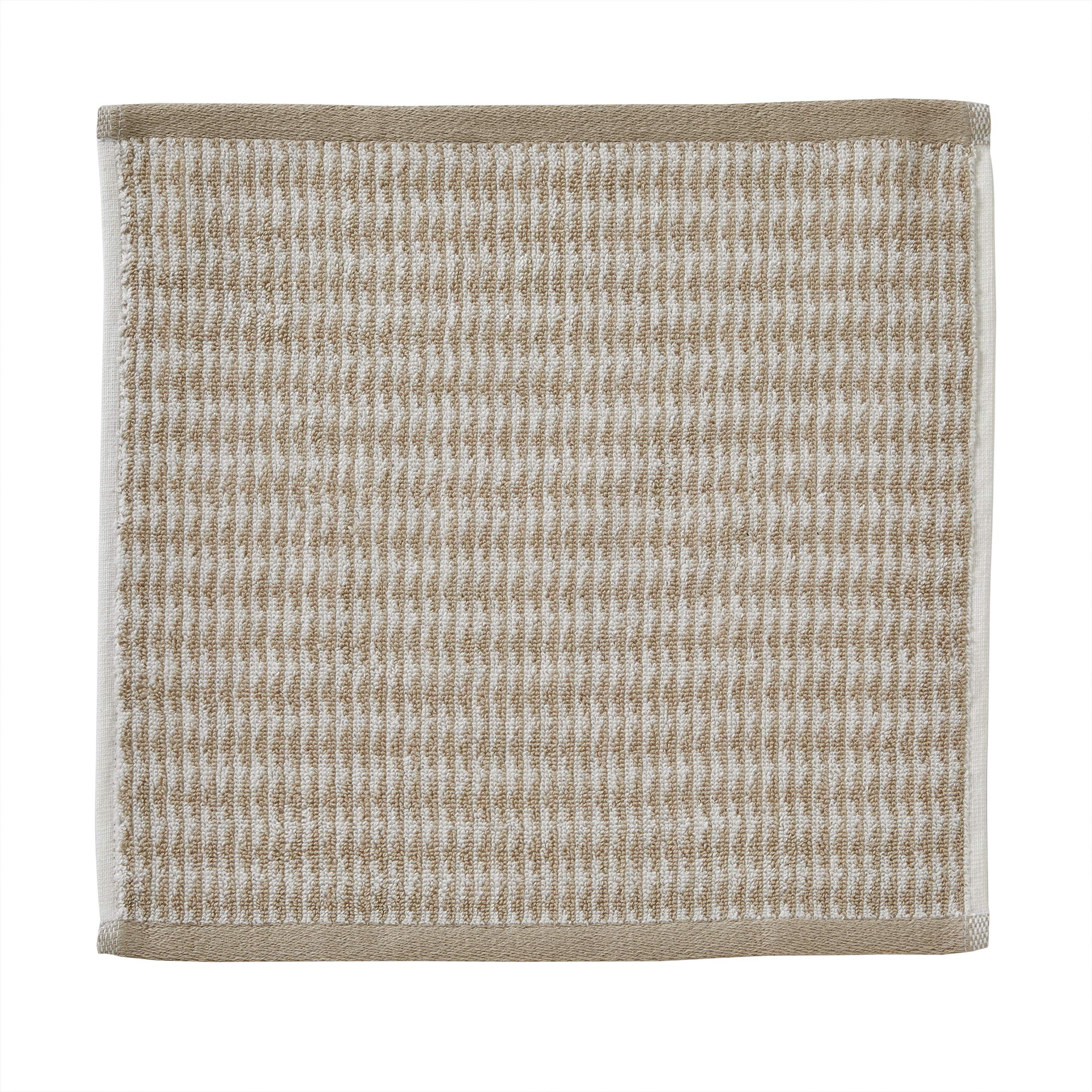 Skl Home Longborough Washcloth (4-Pack), Tan
