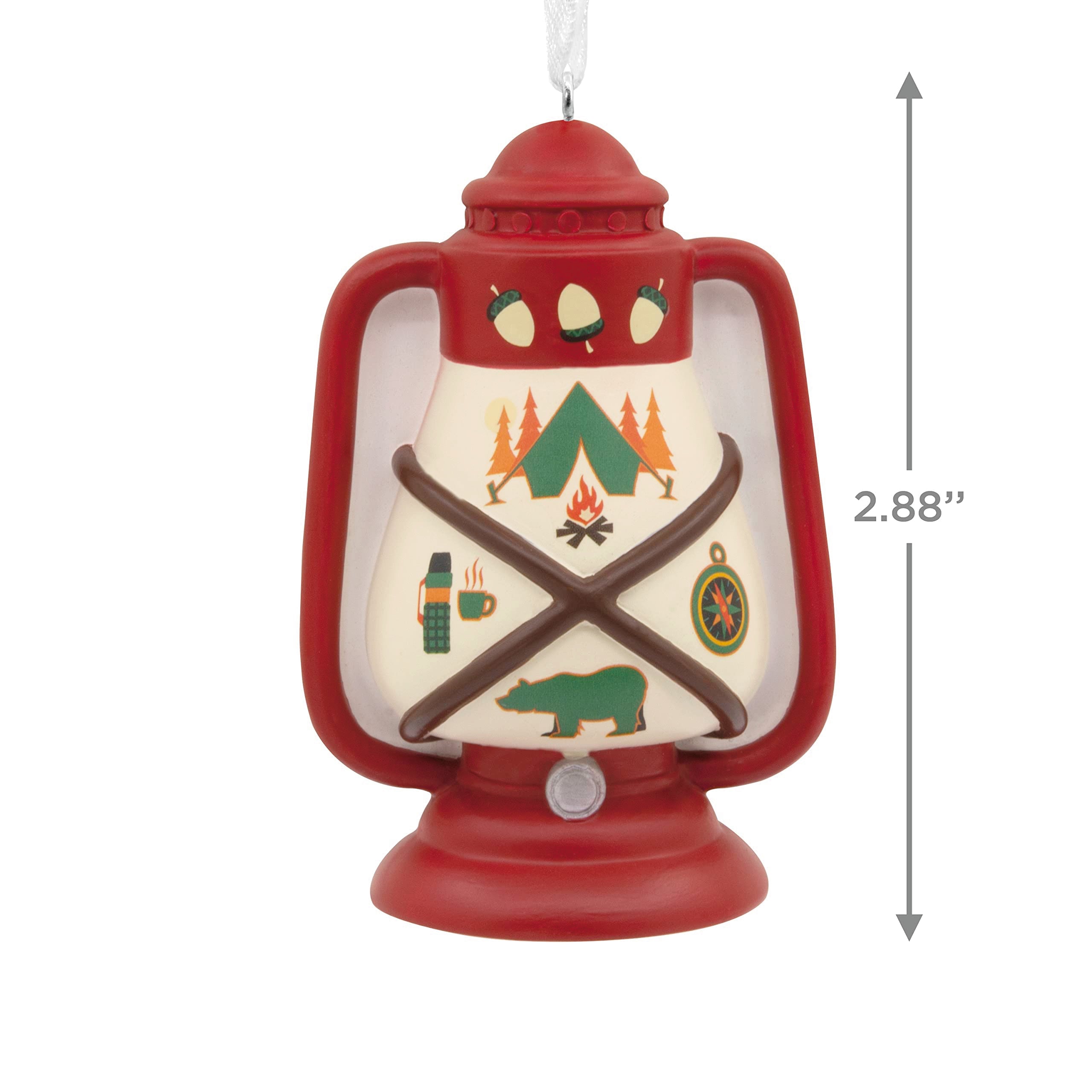 Hallmark Mountain Scene Tree Christmas Ornament