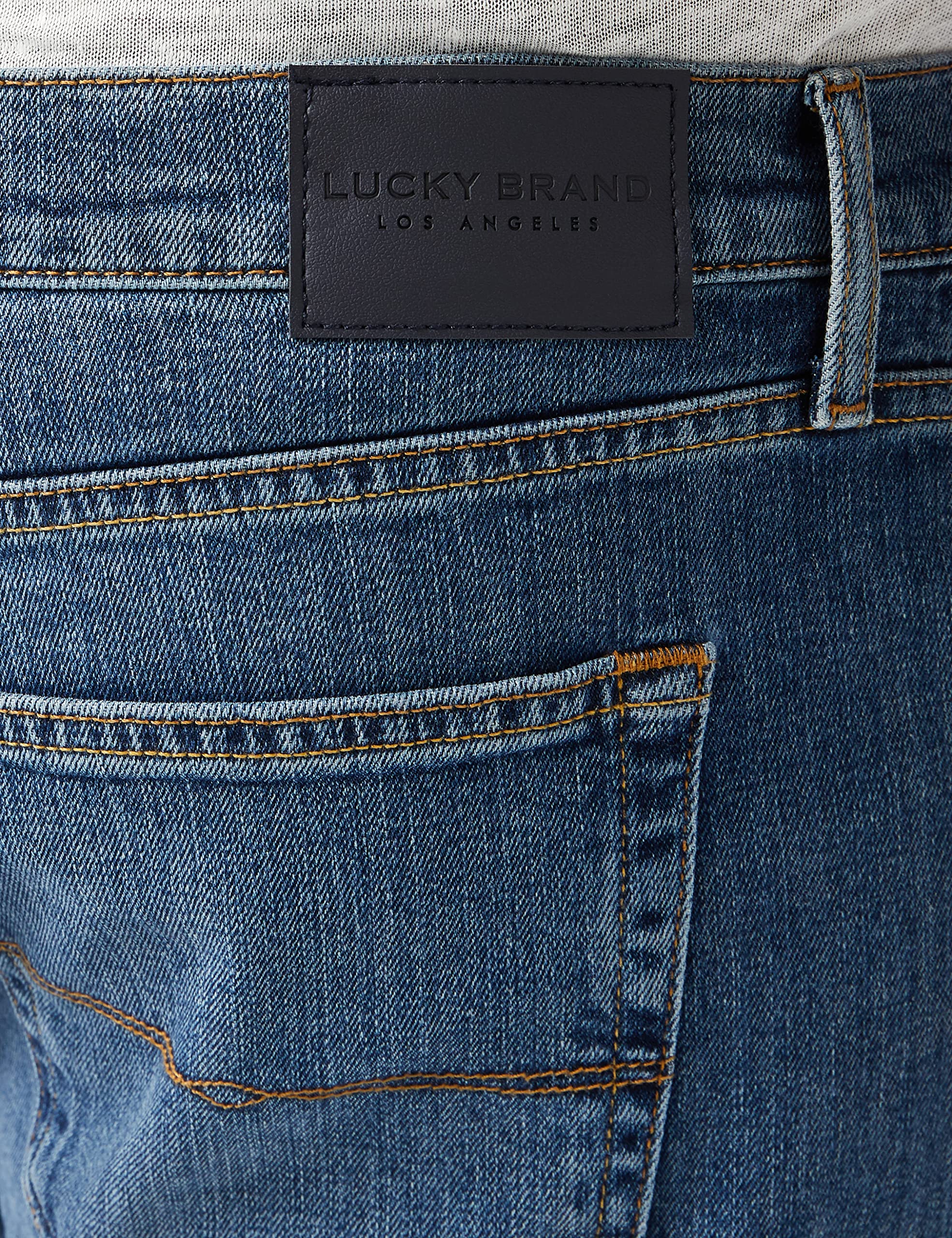 Lucky Brand Mens 181 Relaxed Straight Jean, Dellwood, 30W X 30L
