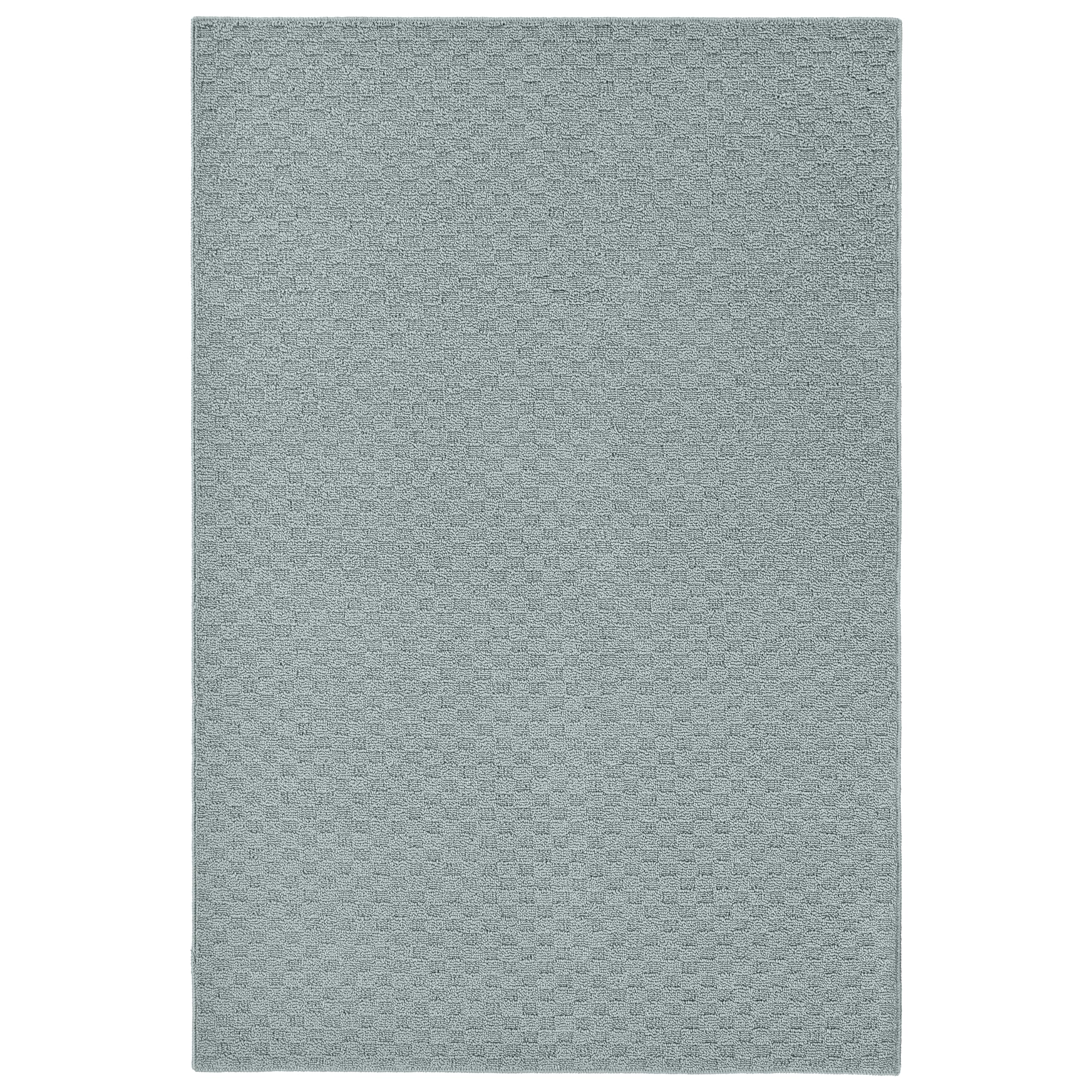 Garland Rug Town Square Sea Foam 4 x 6 Stain Resistant Indoor Area Rug