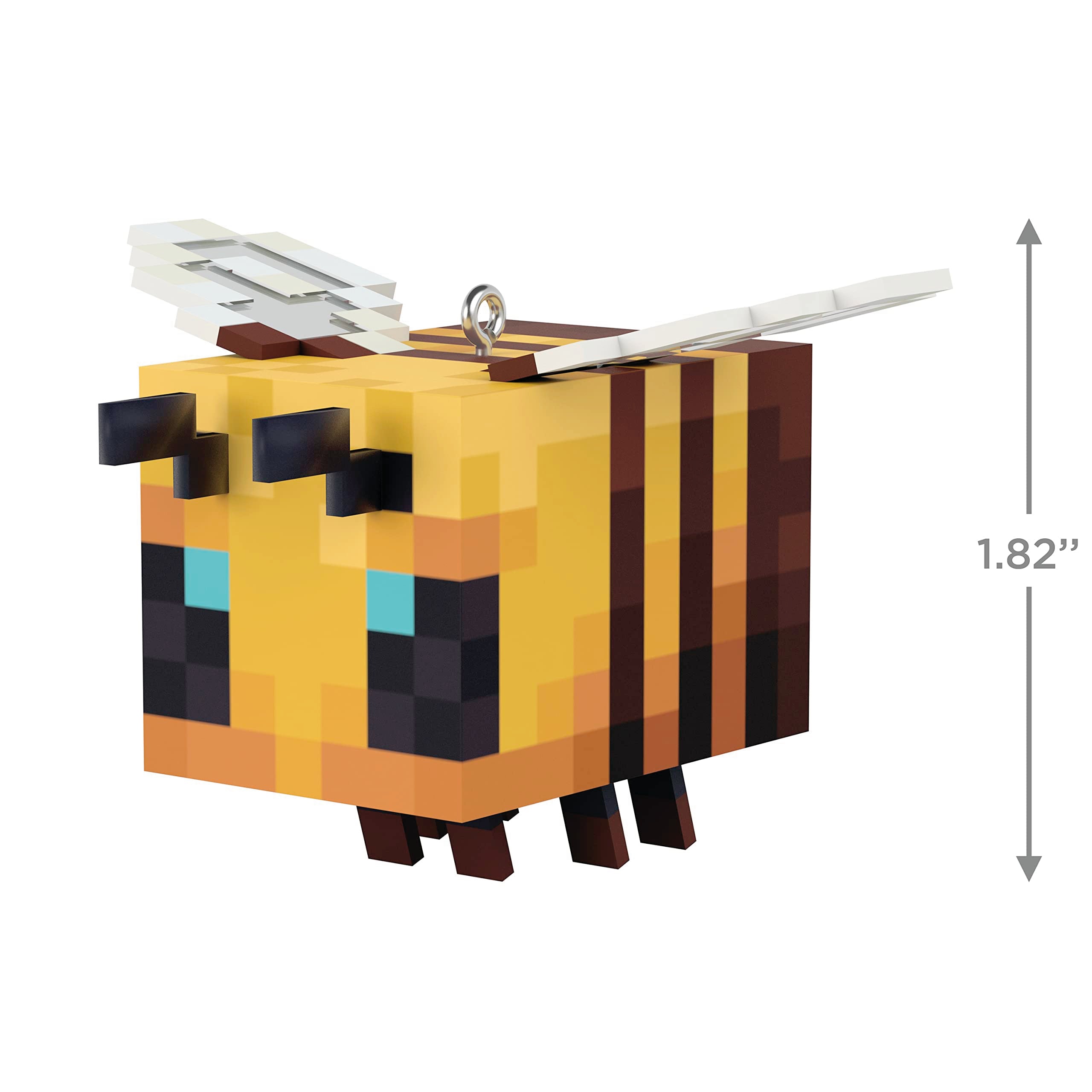 Hallmark Keepsake Christmas Ornament 2023, Minecraft Bee, Gifts for Gamers
