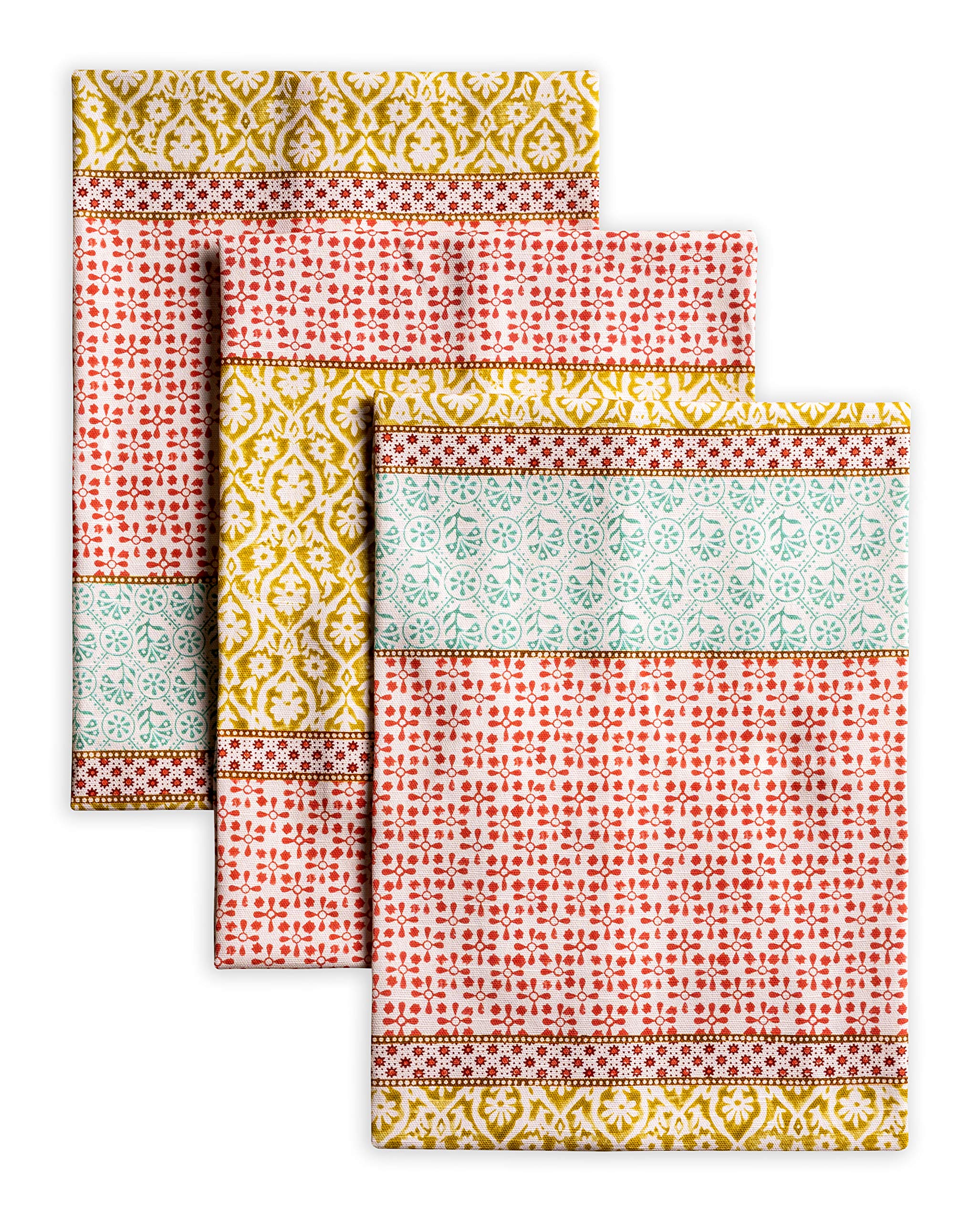 Maison D' Hermine Dishcloths 100% Cotton Multi-Purpose Kitchen Towel For Gifts, Kitchen, Holiday, Dinner, Wedding, Baby Shower &
