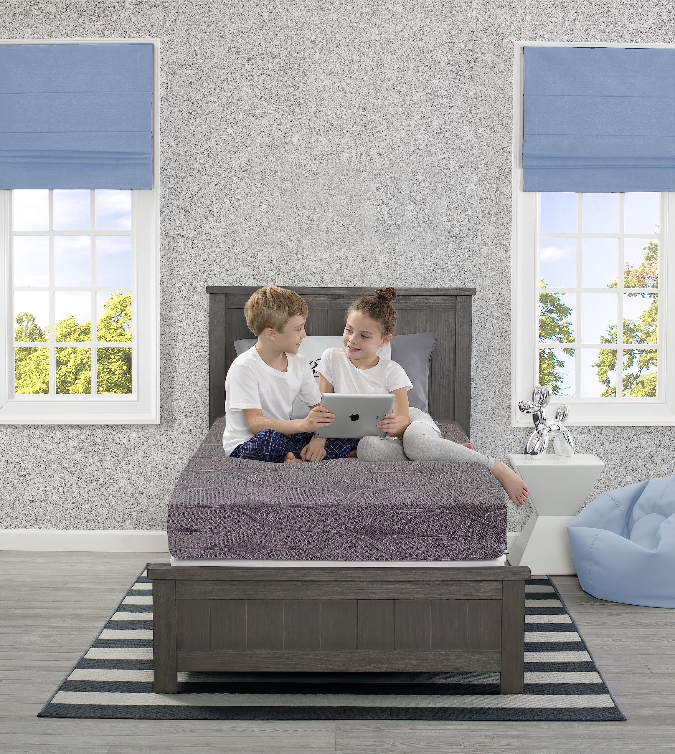 Delta Children Snooze 6 Inch Memory Foam Mattress, Twin