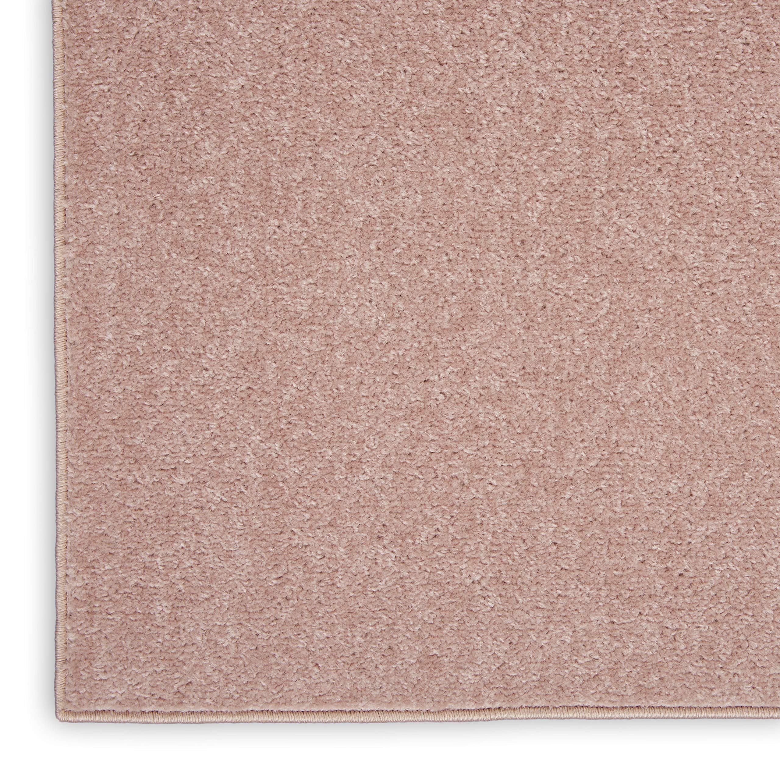 Nourison Home Essentials Indoor/Outdoor Pink 22 x 76 Area-Rug, Easy-Cleaning, Non Shedding, Bed Room, Living Room, Dining